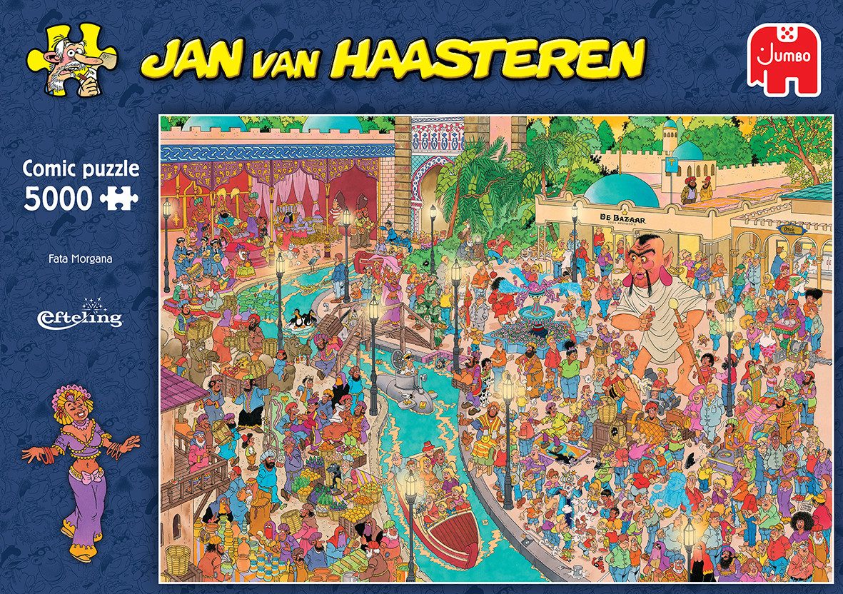 Jan van Haasteren Puzzle Jan van Haasteren Fata Morgana Efteling 5000 Teile Puzzle, 5000 Puzzleteile