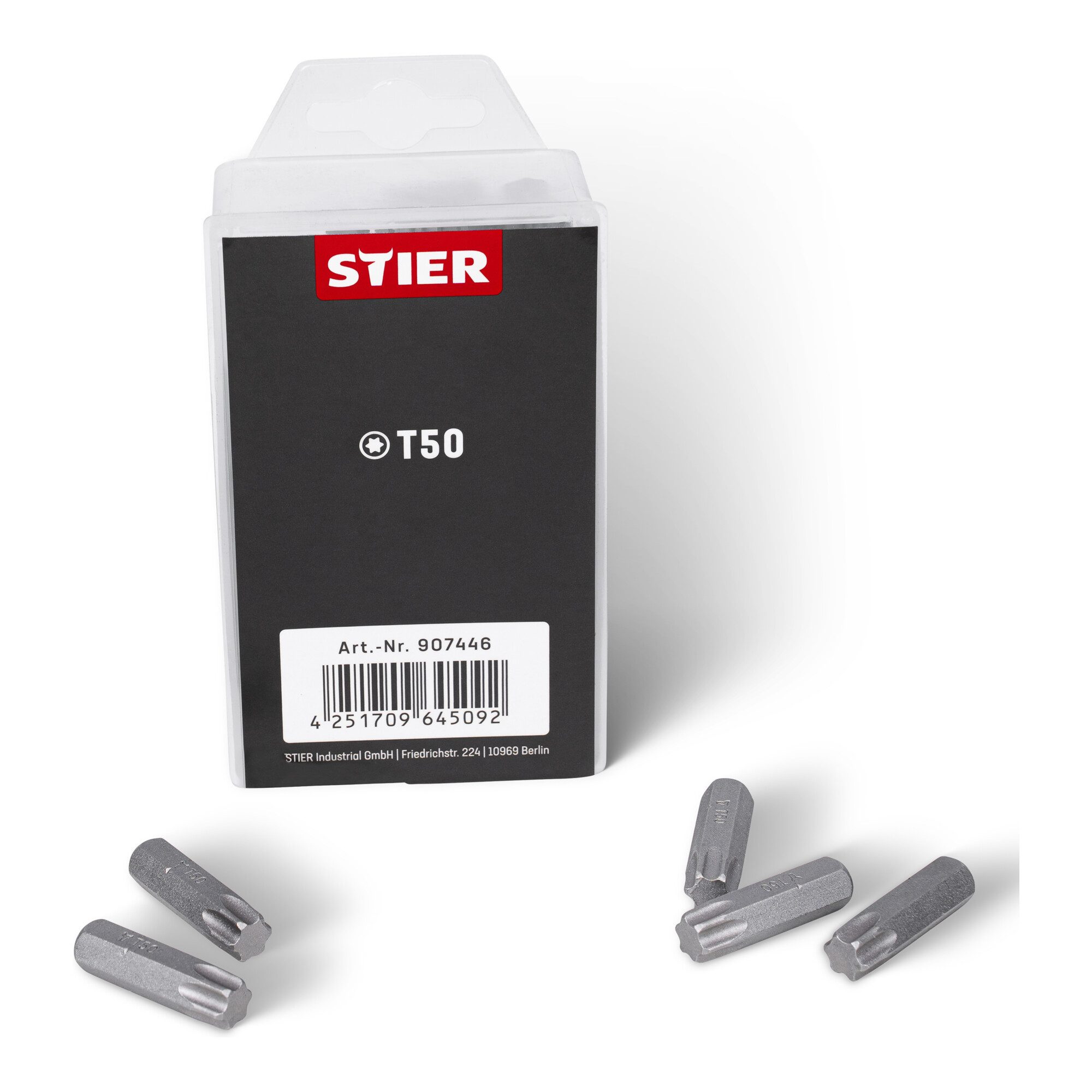 Stier Bit-Set STIER TORX®-Bit-Großpackung T50