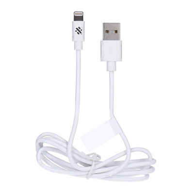 STK Lade und Sync-Kabebel Lightning Anschluss 1,2 Meter weiß Ausgang 2,4A USB-Kabel