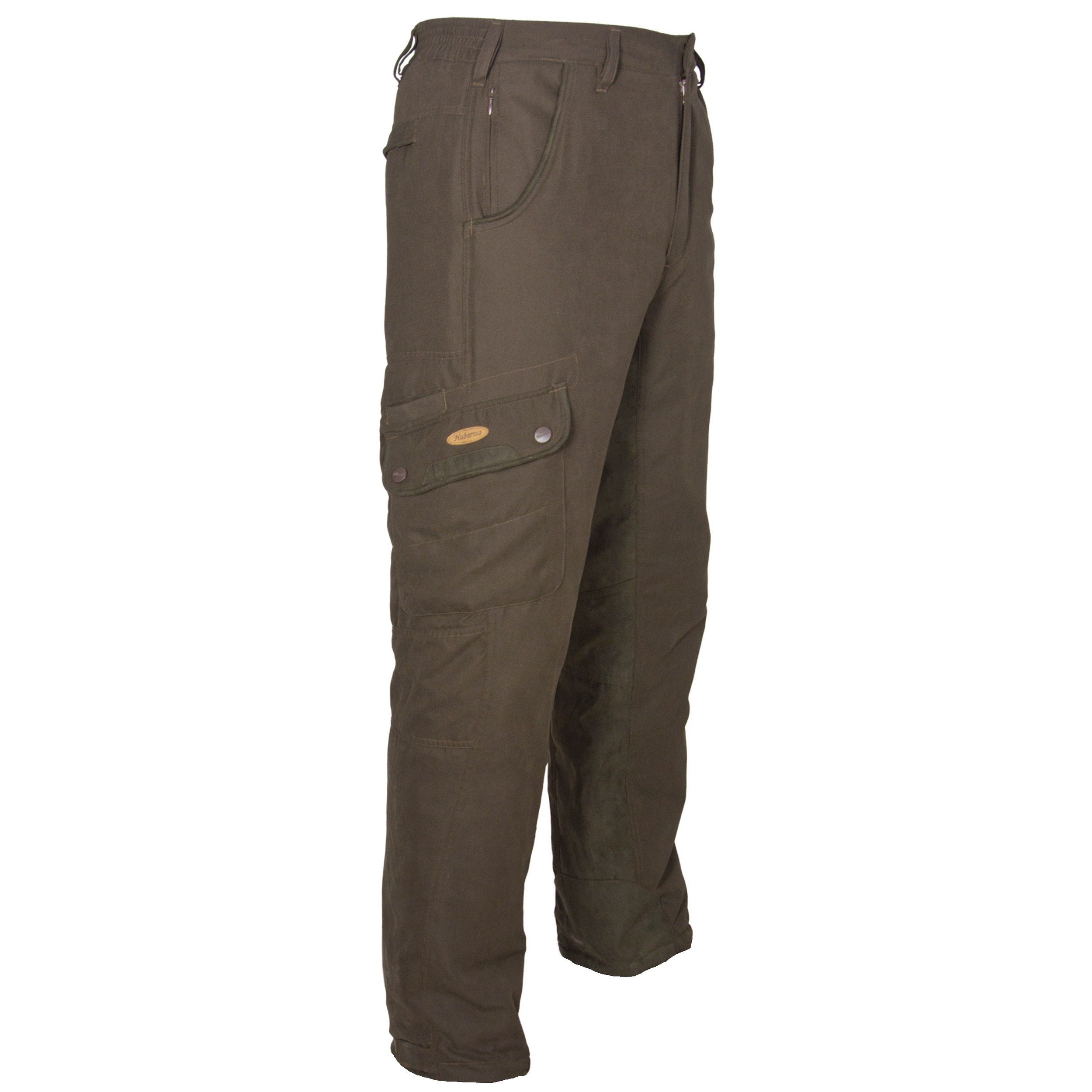 Hubertus® Hunting Thermohose Ansitzhose mit Membrane wasserdicht, geräuschlos Thermo-Jagdhose Winte auch in Großen Größen erhältlich