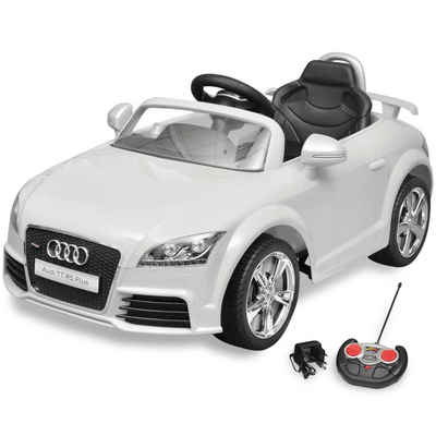 autolock Spielzeug-Auto Audi TT RS Sit Car for Kids with Remote Control White