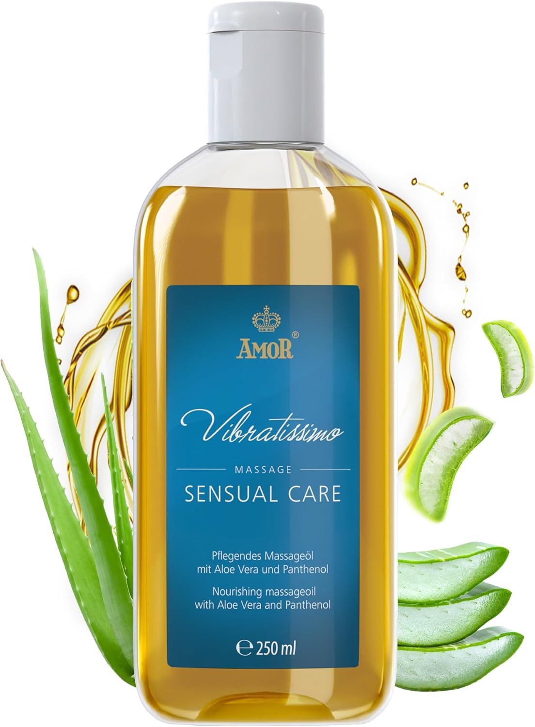 Vibratissimo Massageöl Desire Jump, Natural, Inspiration, verschiedene Aromen für entspannende Stunden