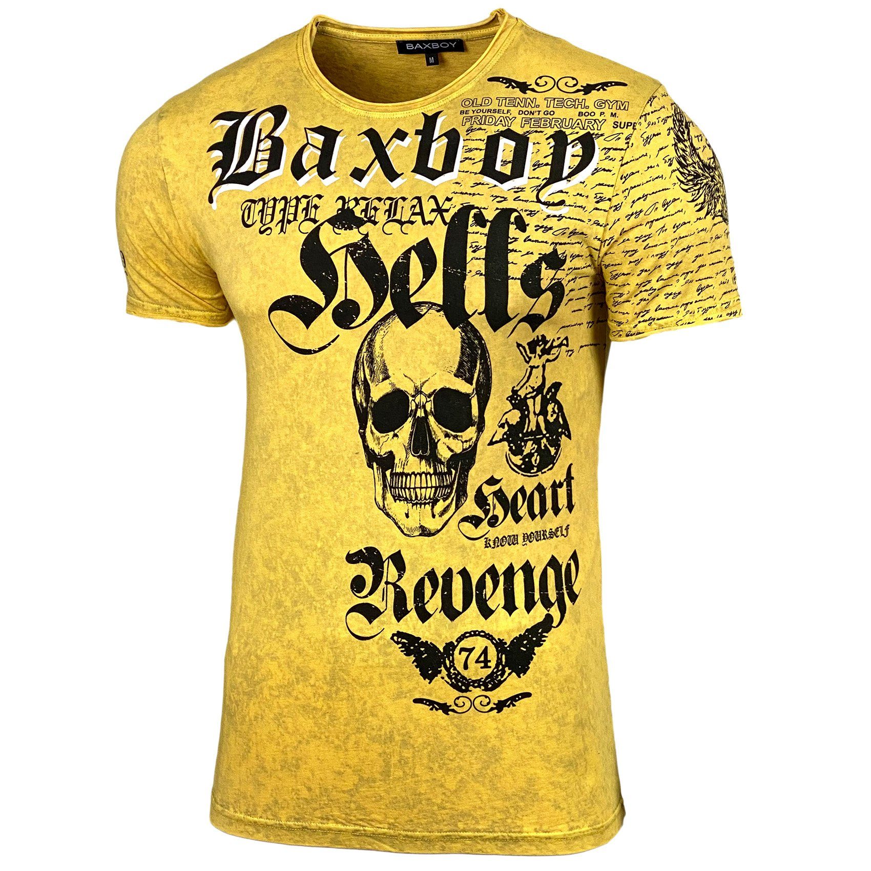 Baxboy T-Shirt Baxboy T-Shirt Oil Washed günstig online kaufen