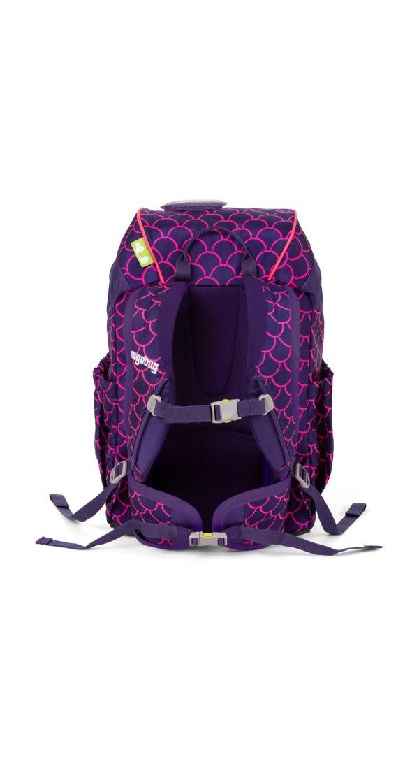 ergobag Kinderrucksack mini, mit Hüft- & Brustgurt für einen ergonomischen Sitz