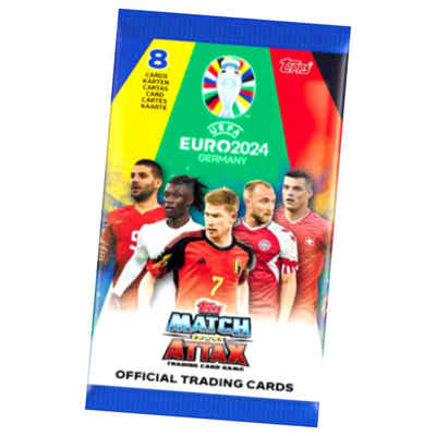 Topps Sammelkarte Topps UEFA EURO 2024 Germany Match Attax Karten - EM Sammelkarten - 1, EURO 2024 Germany Match Attax Karten - EM Sammelkarten - 1 Booster