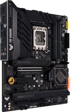 Asus TUF GAMING Z790-PLUS D4 Mainboard, ATX, PCIe 5.0, DDR4 Speicher, 4x M.2, HDMI, DisplayPort