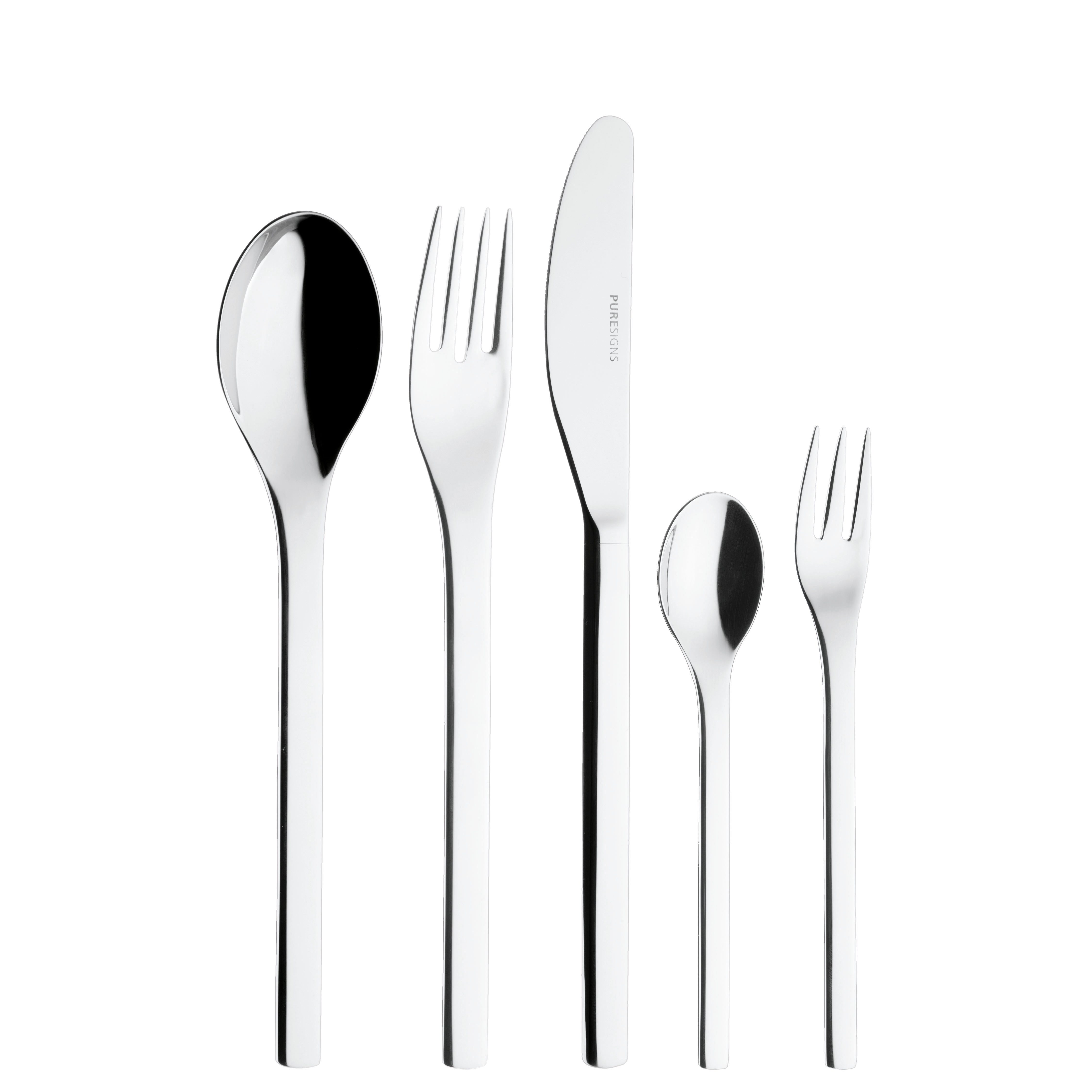 PURESIGNS Besteck-Set ONE (30-tlg), 6 Personen, Edelstahl 18/10