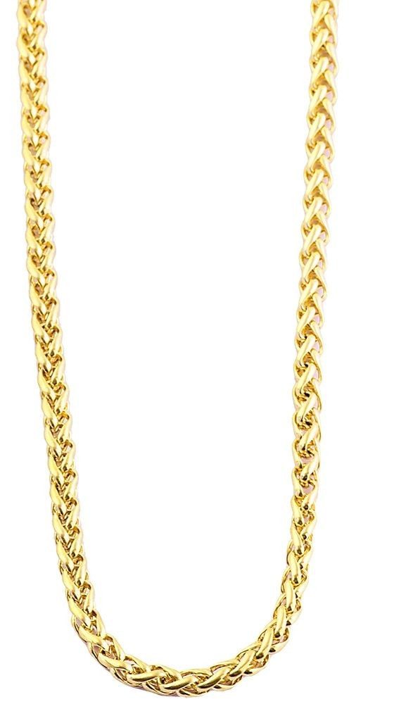 Adelia´s Kette ohne Anhänger Neuheit 2025 - Unisex Edelstahl Zopfkette Hals günstig online kaufen