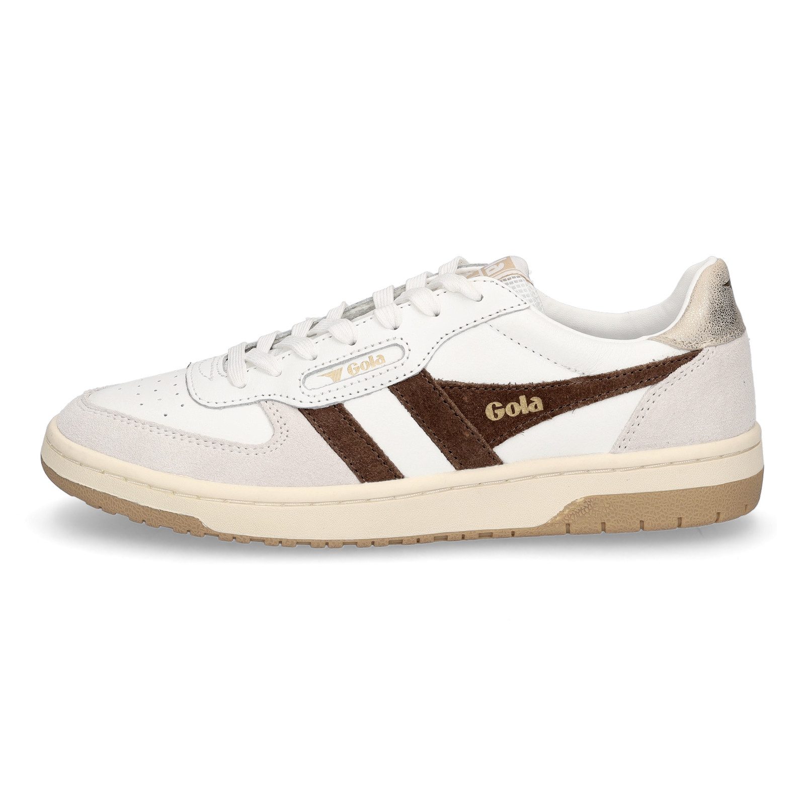 Gola Gola Damen Sneaker Hawk weiß braun Sneaker