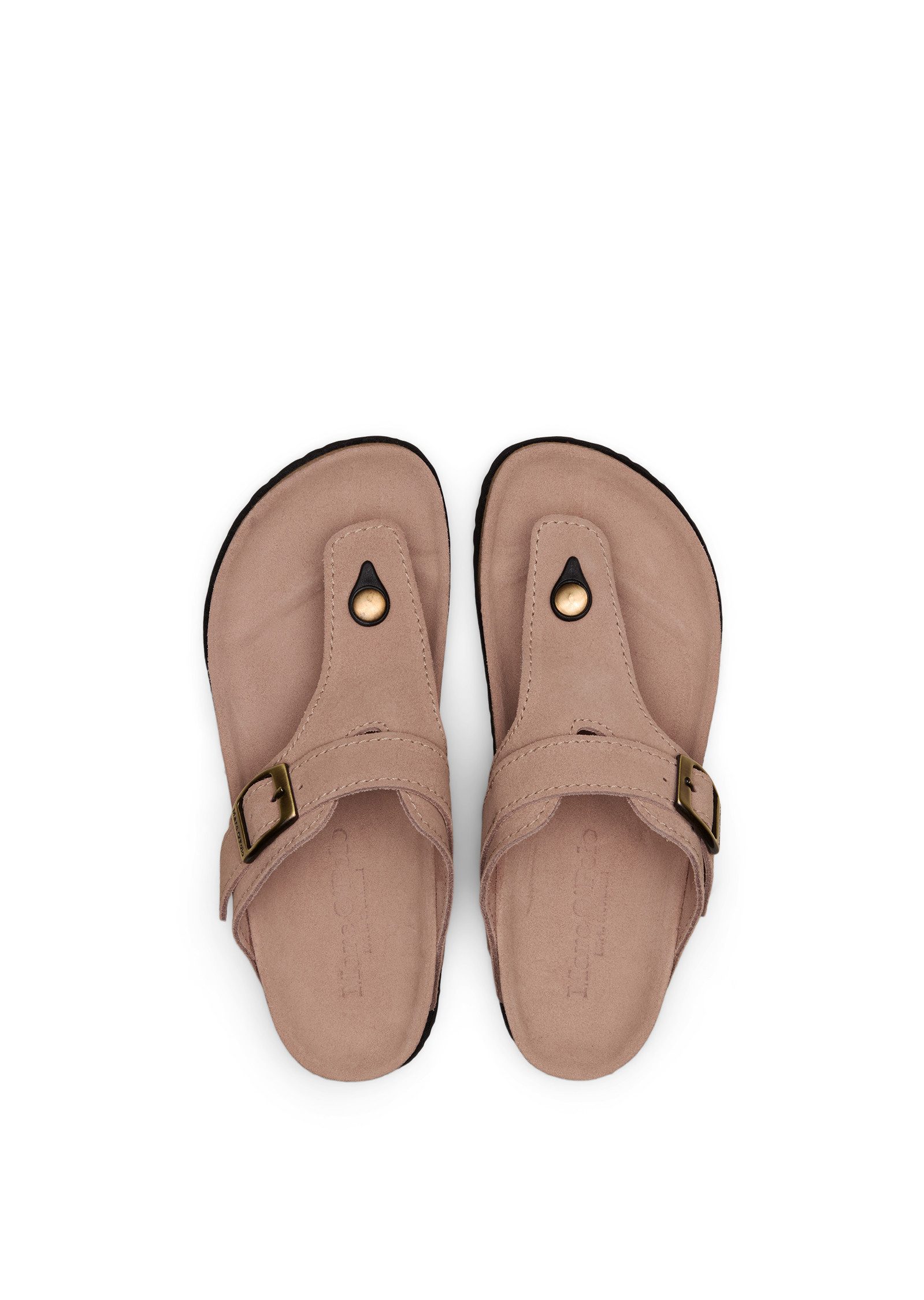 Marc O'Polo aus weichem Veloursleder Sandale