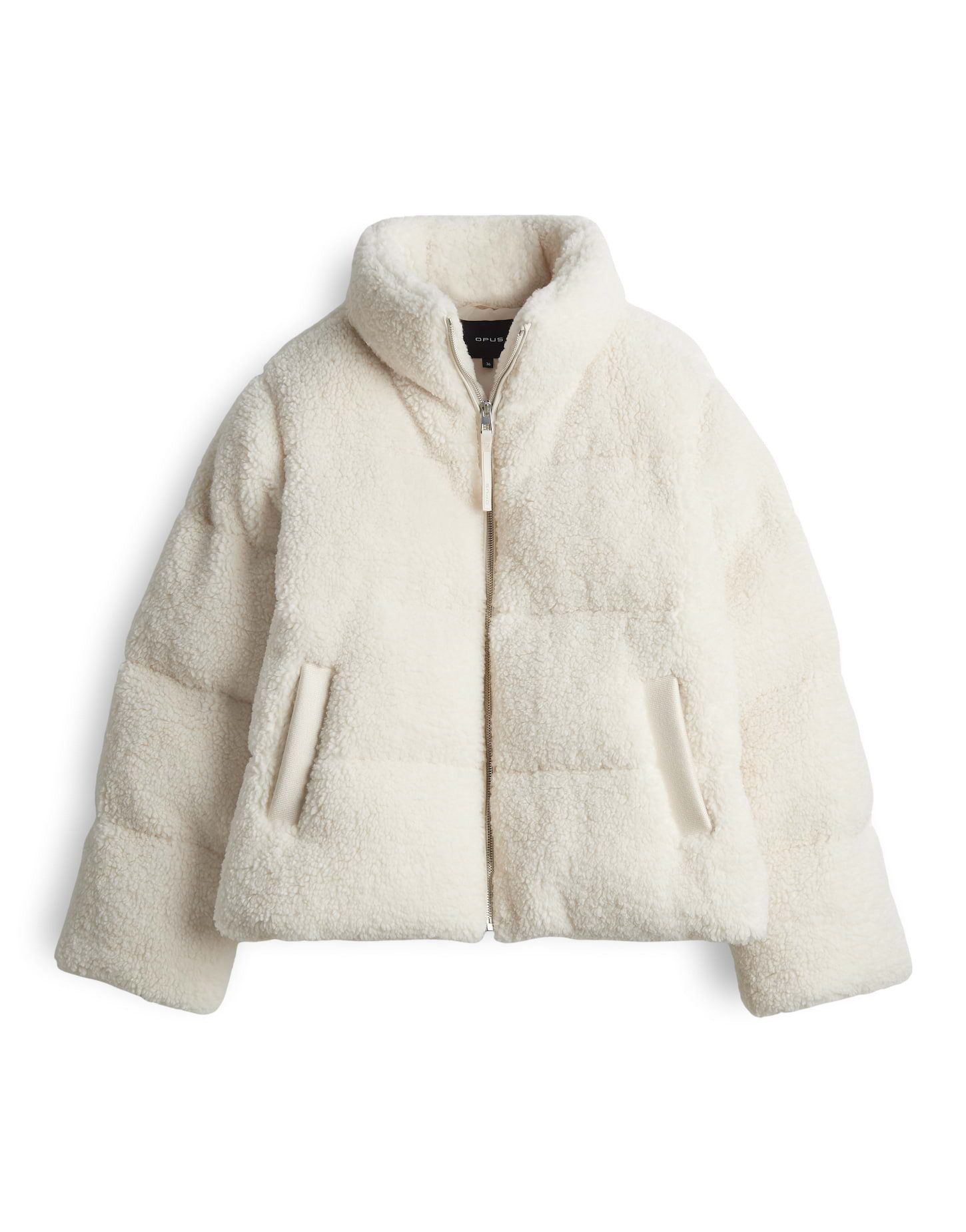 OPUS Steppjacke HOZY aus weichem Teddyfell Stehkragen, flauschiger Griff, R günstig online kaufen