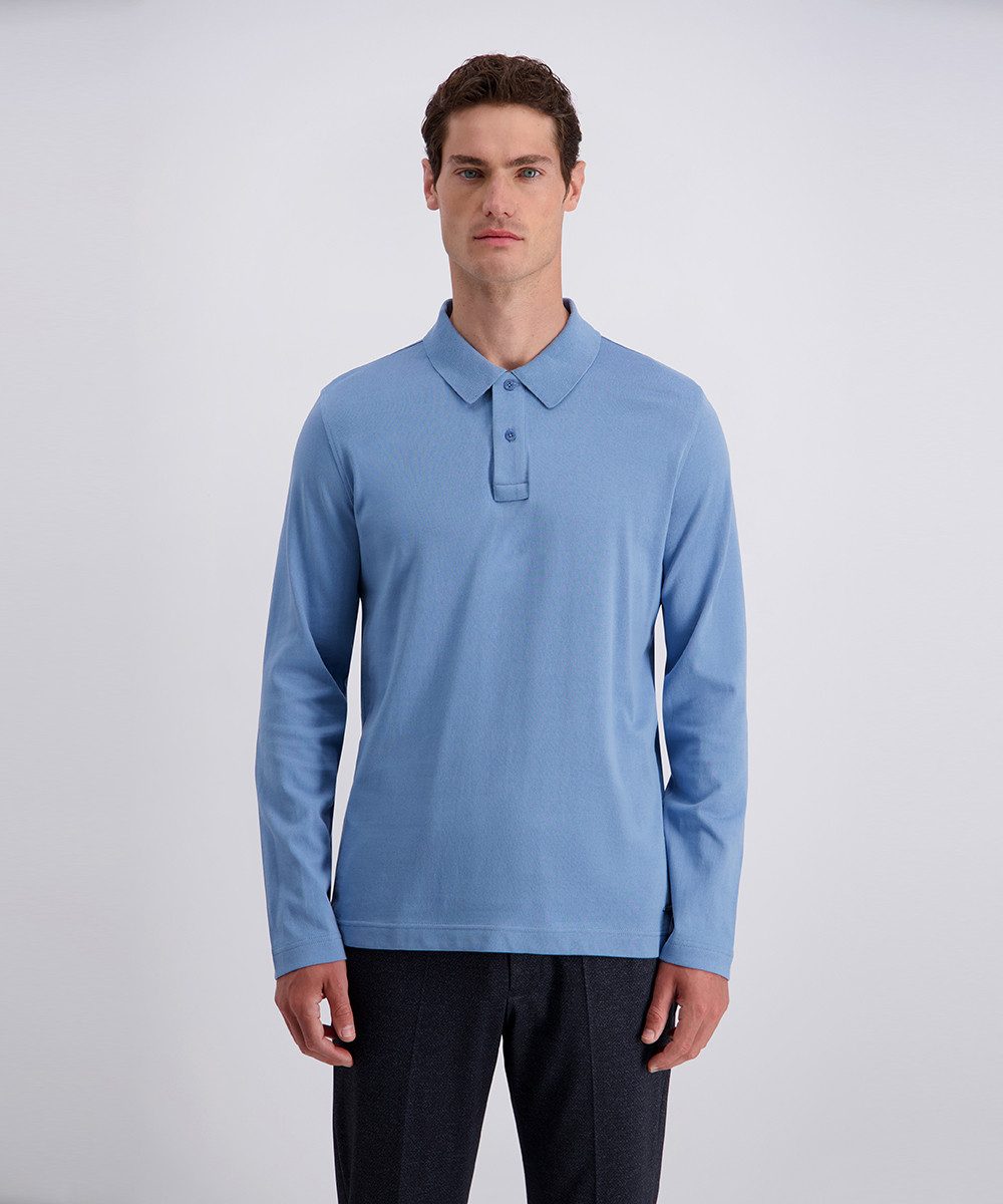 Pierre Cardin Langarm-Poloshirt in 2-Knopf-Form