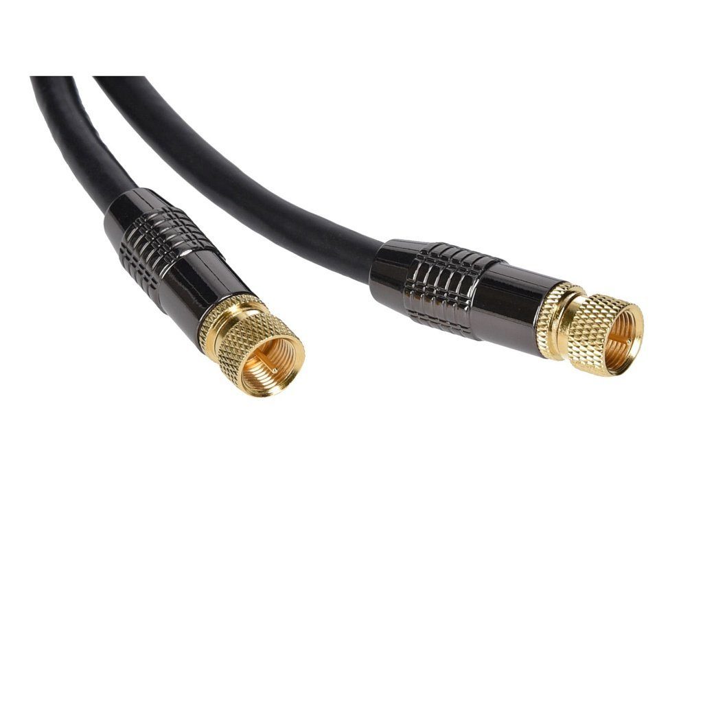 TP SAT-Halterung SAT-Kabel in schwarz, gerade 5m