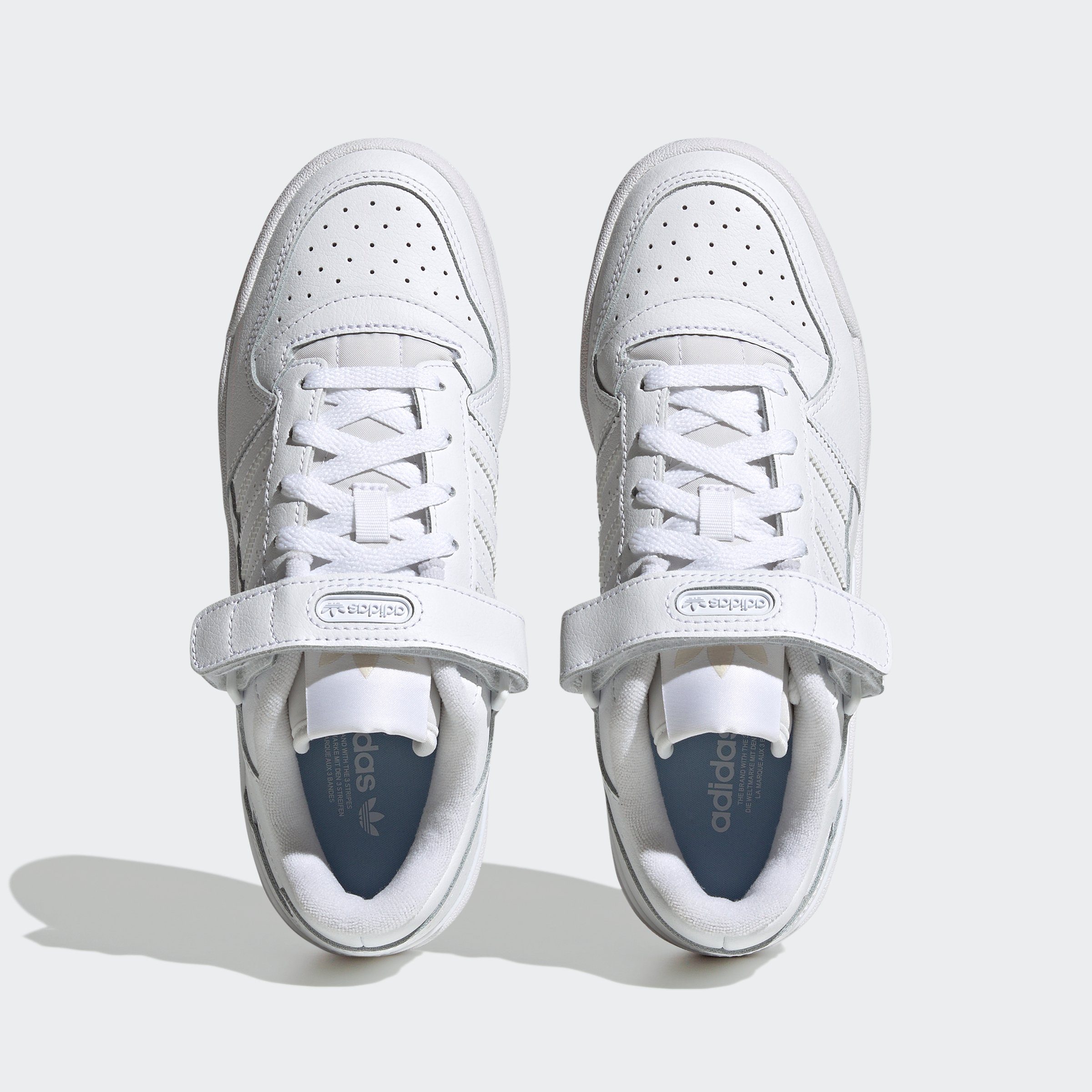 adidas Originals LOW Cloud FORUM / Cloud White Sneaker White Cloud White 