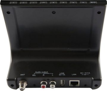 IMPERIAL by TELESTAR DABMAN i400 HiFi- Audio-Adapter zu 3,5-mm-Klinke, Antenne, Cinch, RJ-45 (Ethernet), USB 2.0
