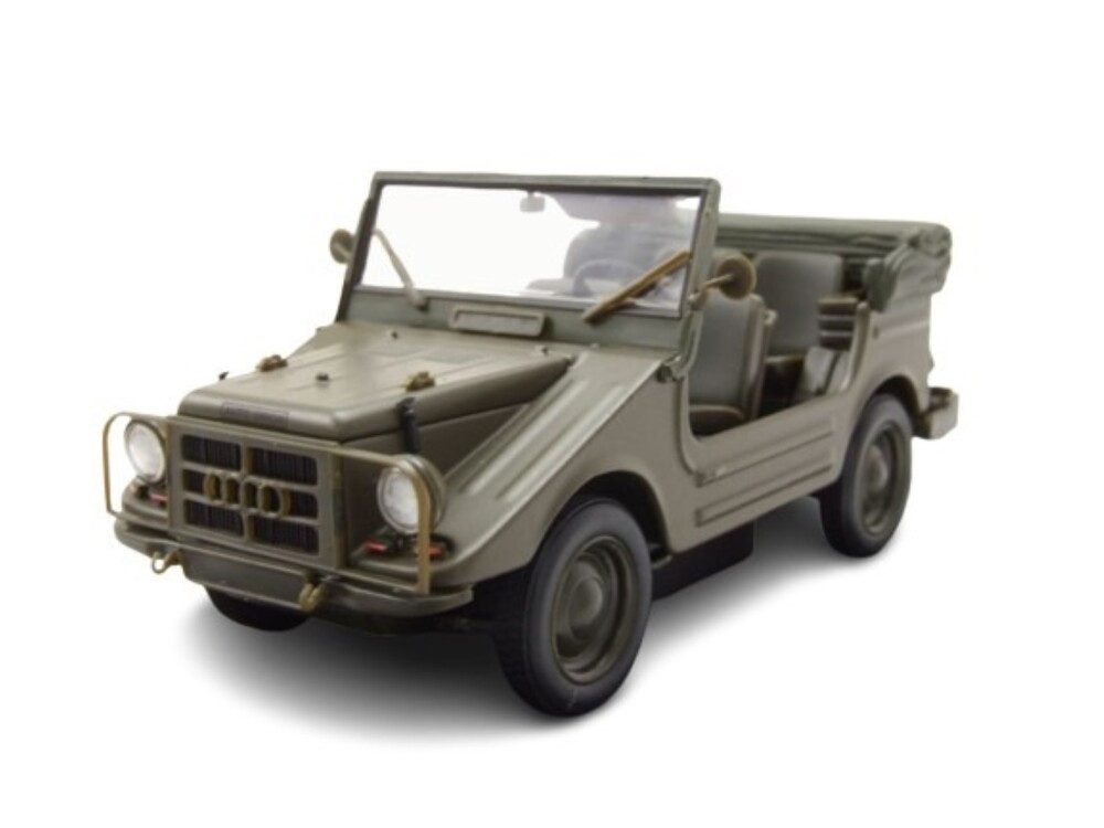 Maxichamps Modellauto DKW Munga 1955 oliv grün, Maßstab 1:43