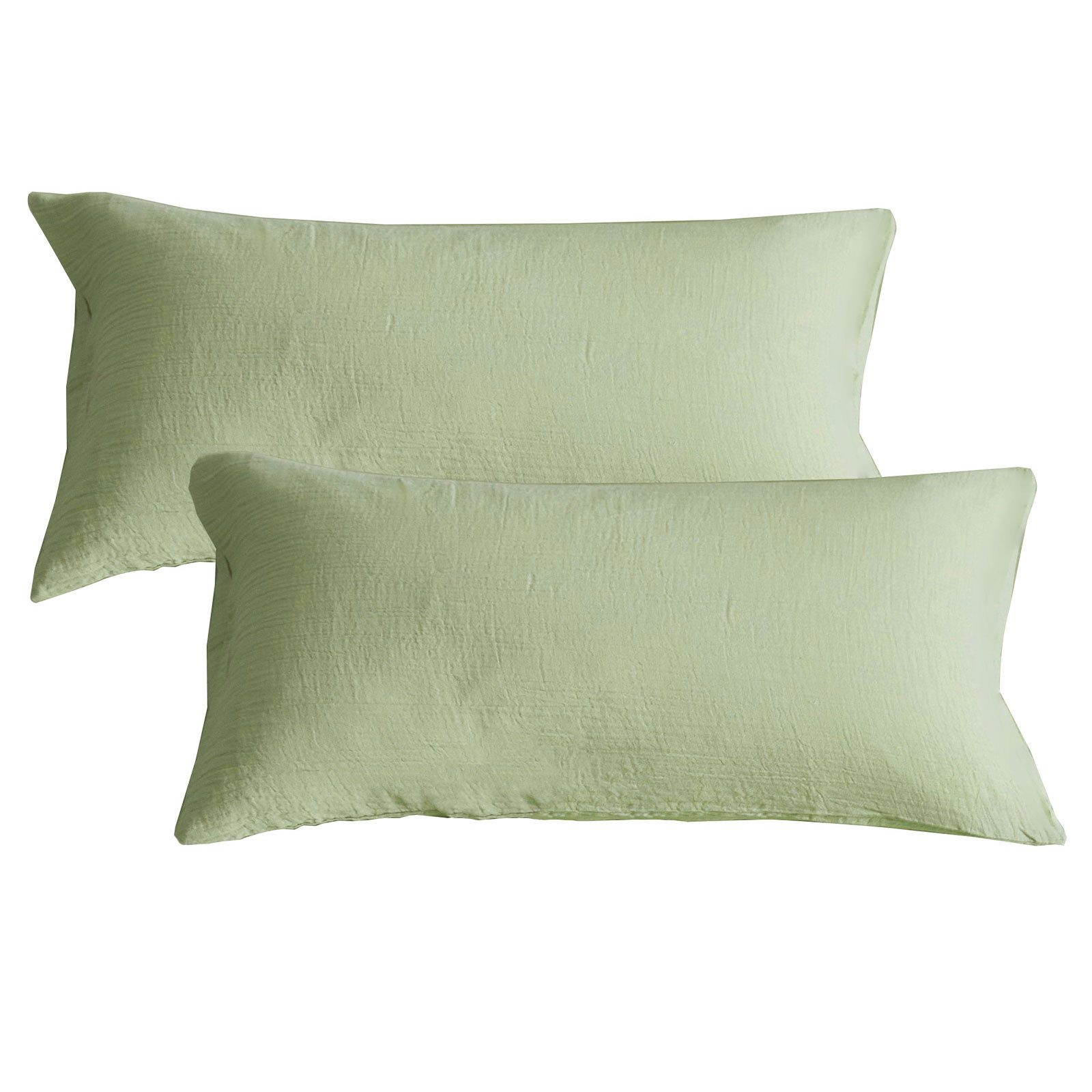 KEAYOO Bettwäsche SBD Double Gauze Muslin, Baumwolle, 2 teilig, Double Gauze 100% Baumwolle Bügelfrei weiche Bettwäsche