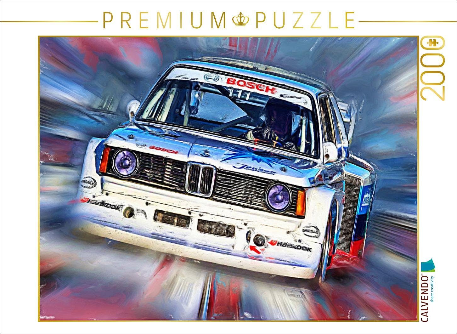 Motorsport CALVENDO CALVENDO 2000 x Lege-Größe cm von 67 Puzzle 2000 DeVerviers, im Puzzleteile Teile BMW 320 Puzzle 90 Foto-Puzzle Bild