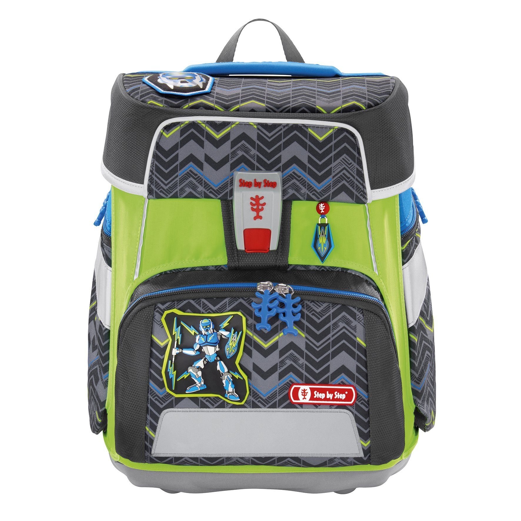 Step by Step Schulrucksack Step by Step Neon Pull-Over für das Schulranzenmodell SPACE, Grün