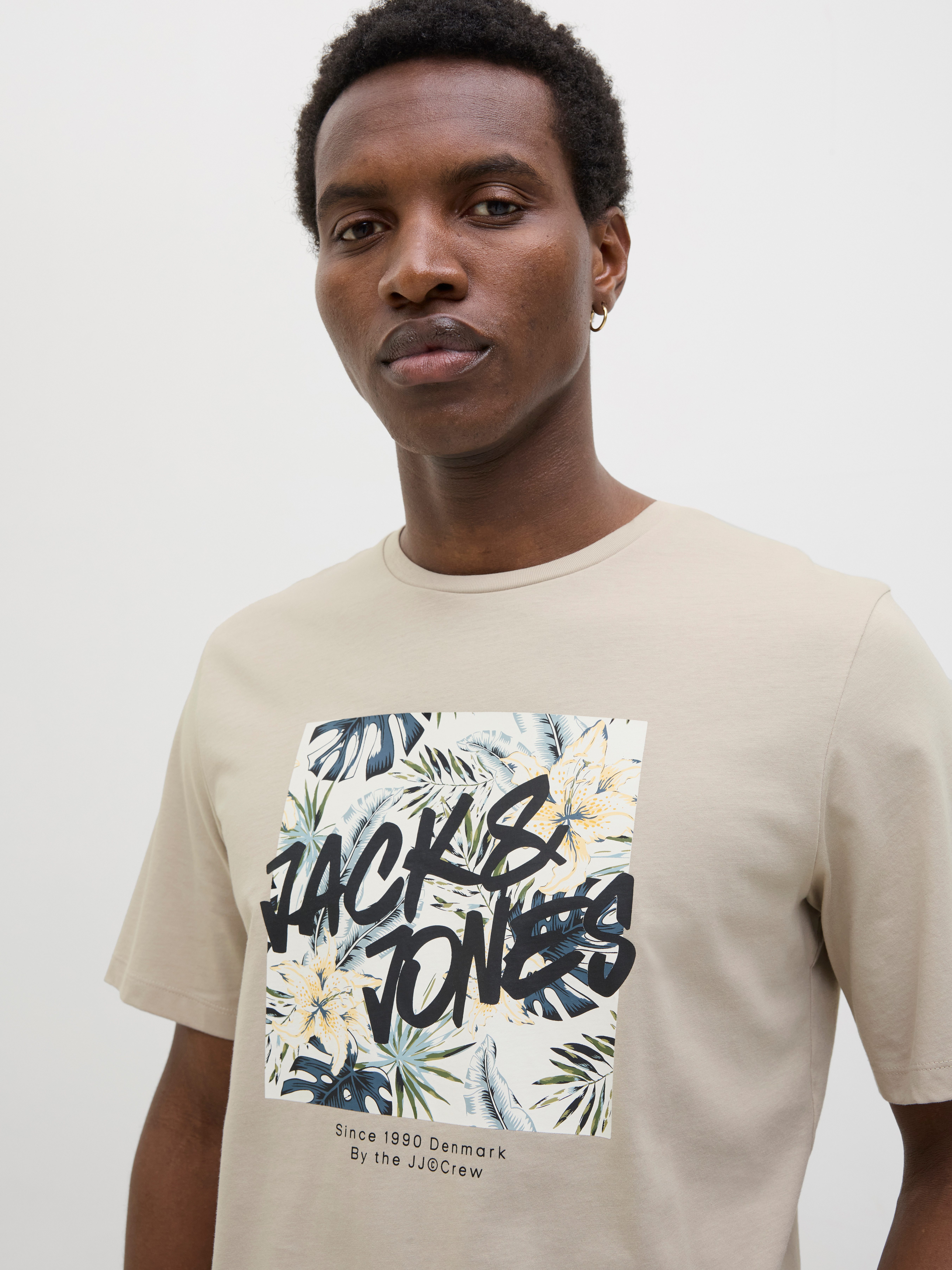 Jack & Jones Print-Shirt JJHAWAII SHAPE günstig online kaufen