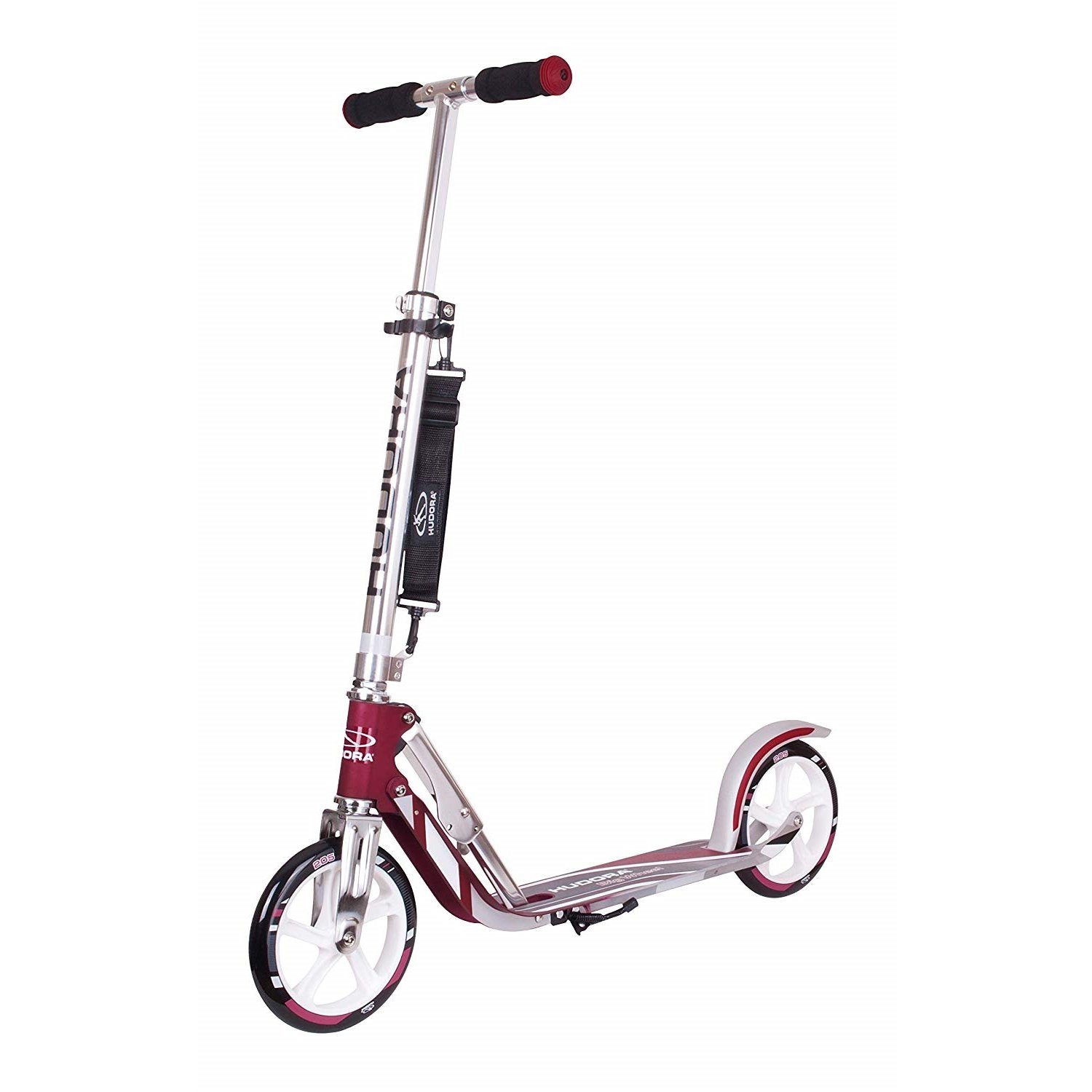 Hudora Scooter 14764/01 Big Wheel 205, magenta / silber