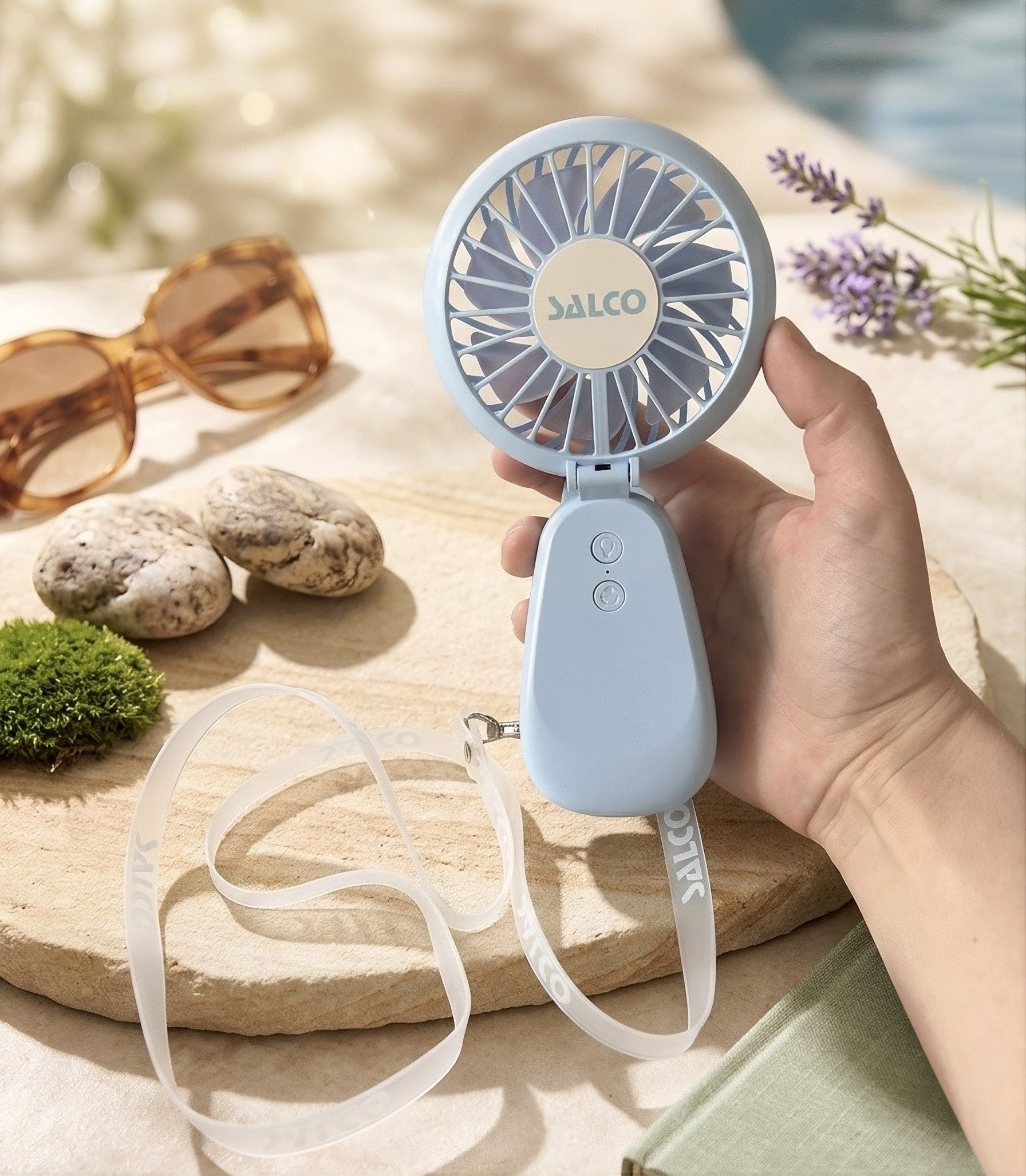 SALCO Mini USB-Ventilator SMF-20bl