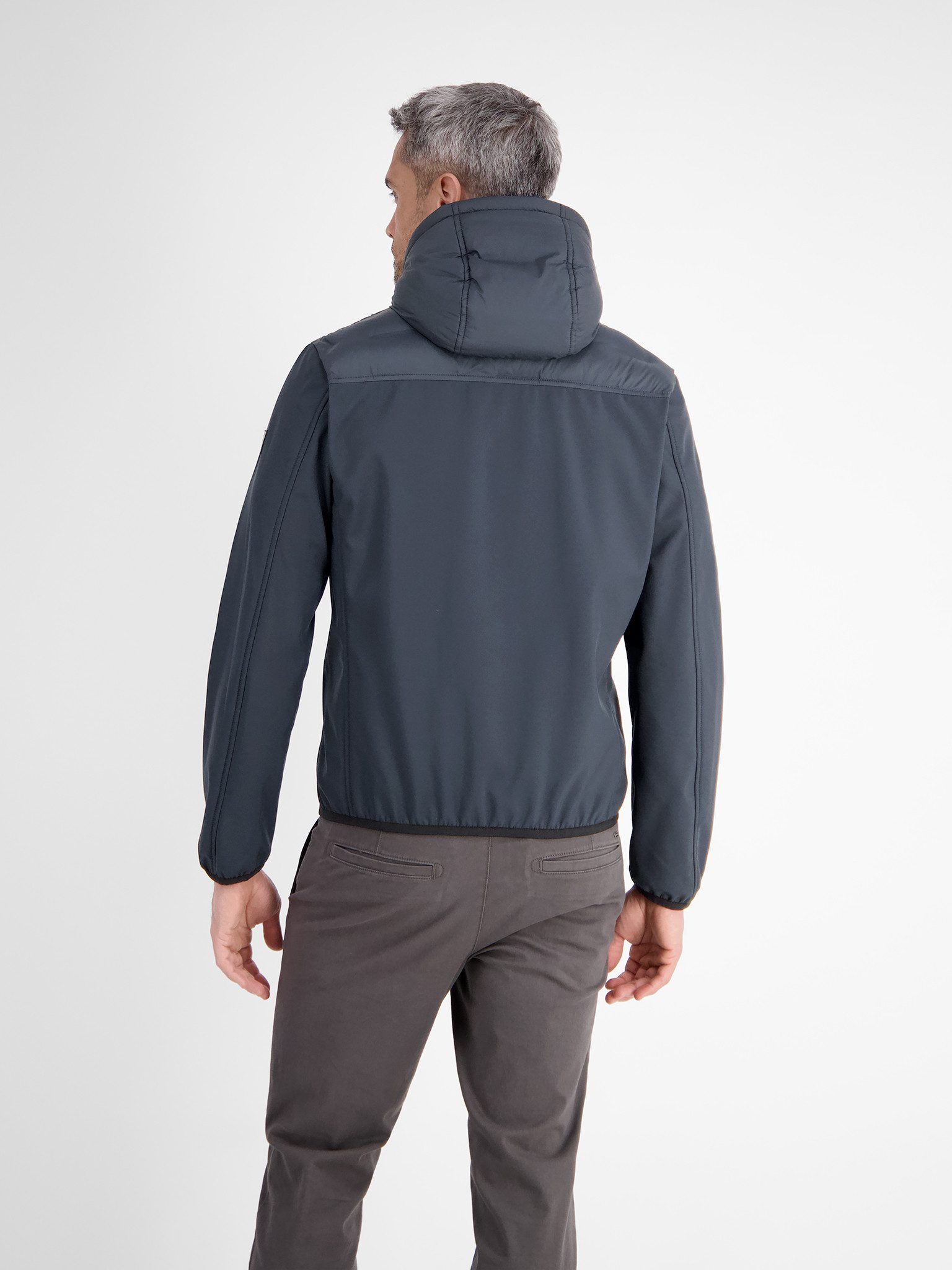 LERROS Softshelljacke mit Kapuze und Kordelzug günstig online kaufen