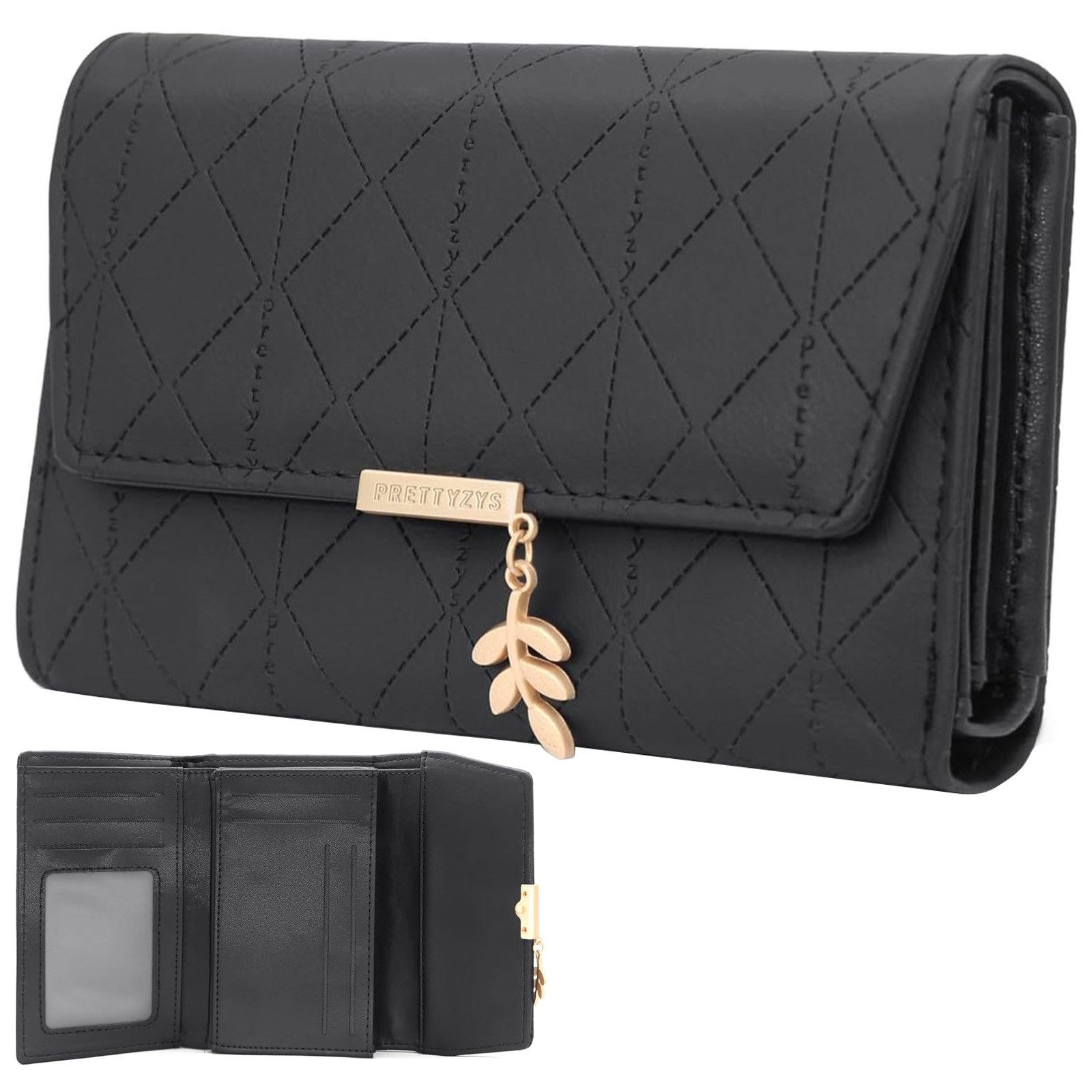 REDOM Geldbörse Slim Wallet Damenbörse Portmonee Kurz Geldbeutel Handtasche günstig online kaufen