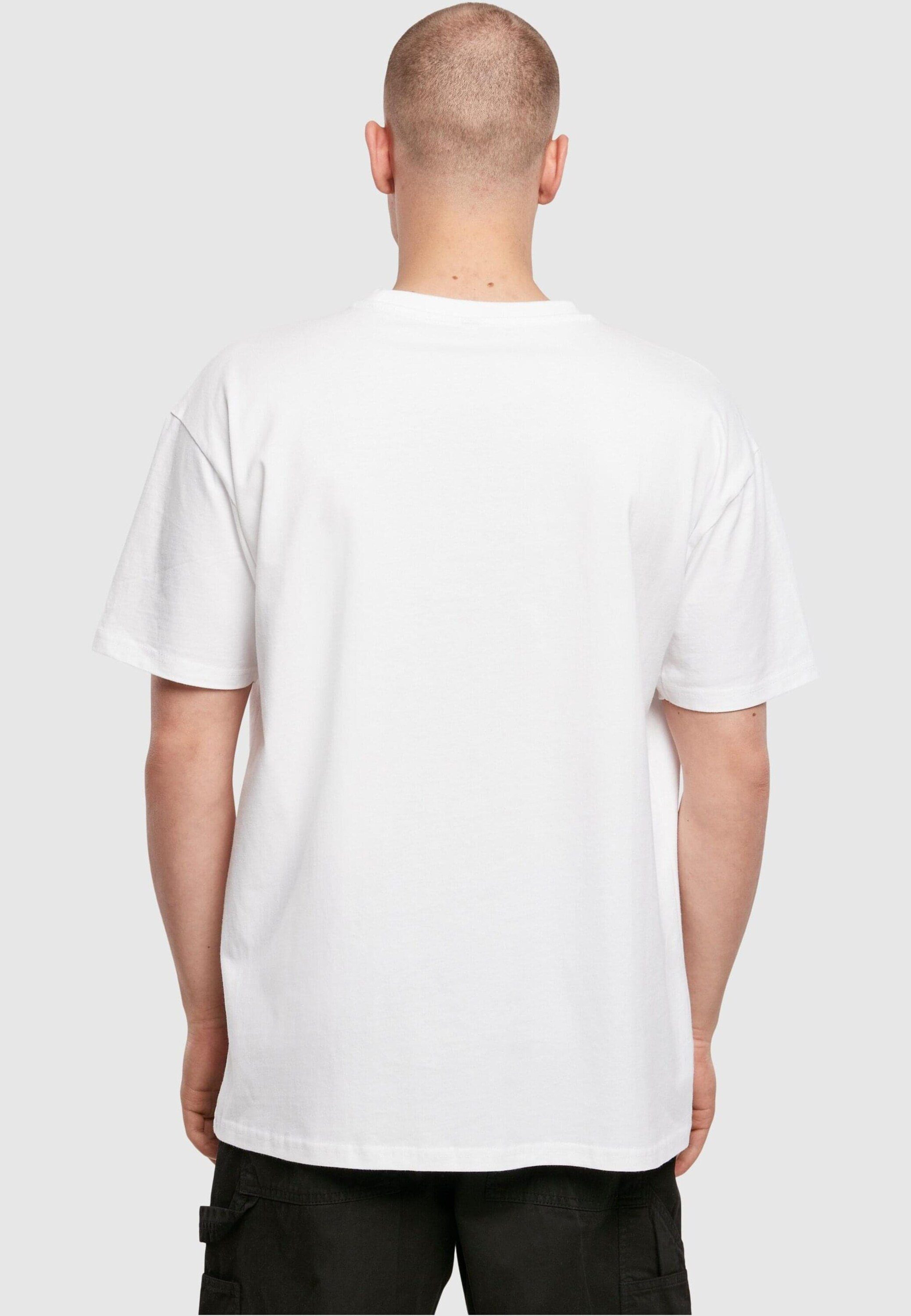 Mister Tee white Details Plain/ohne MT T-Shirt Before (1-tlg) Days Upscale Summer