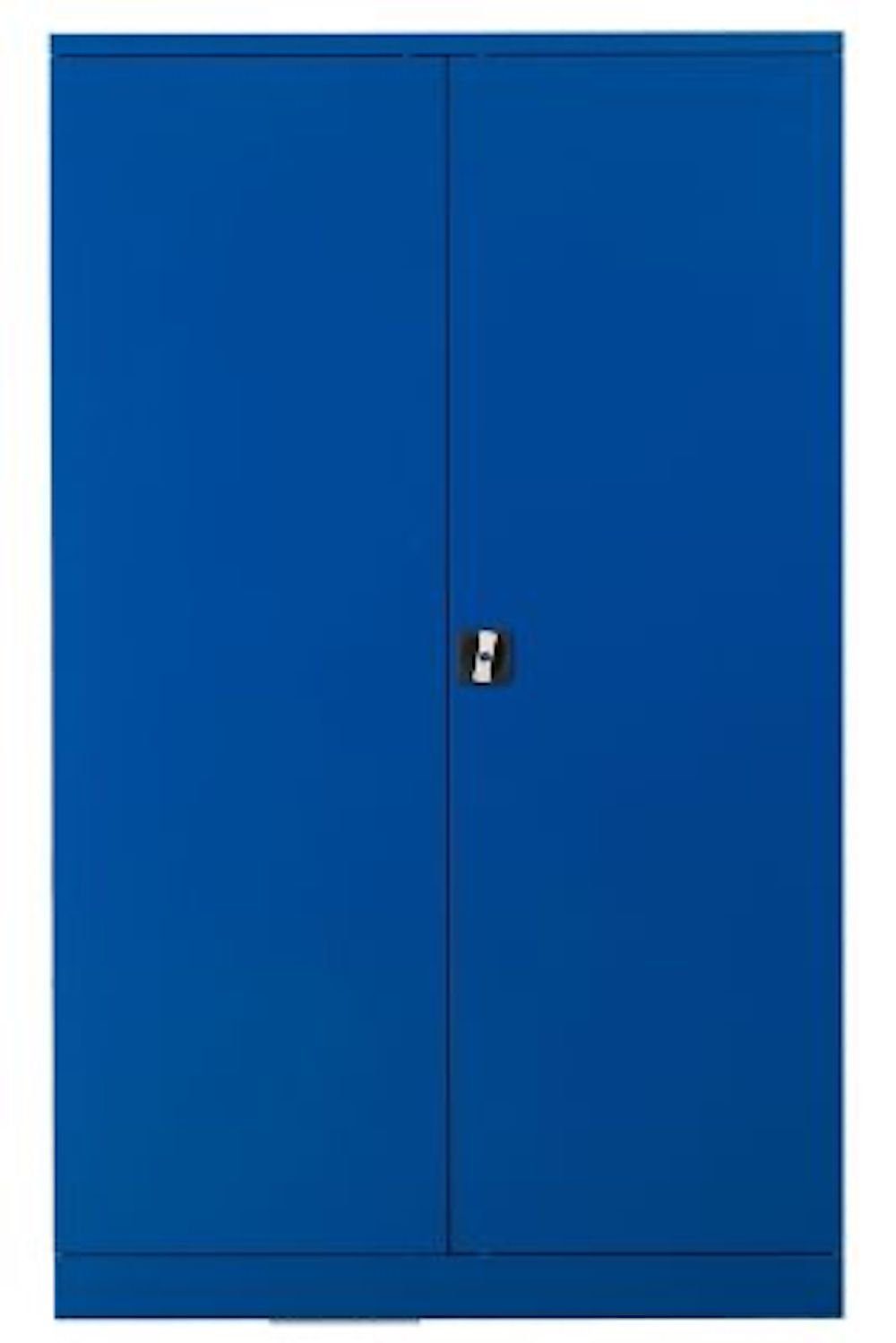PROREGAL® Stahlschrank HxBxT Grau-Anthrazit Blau Spind Bee, 195x92x50cm,