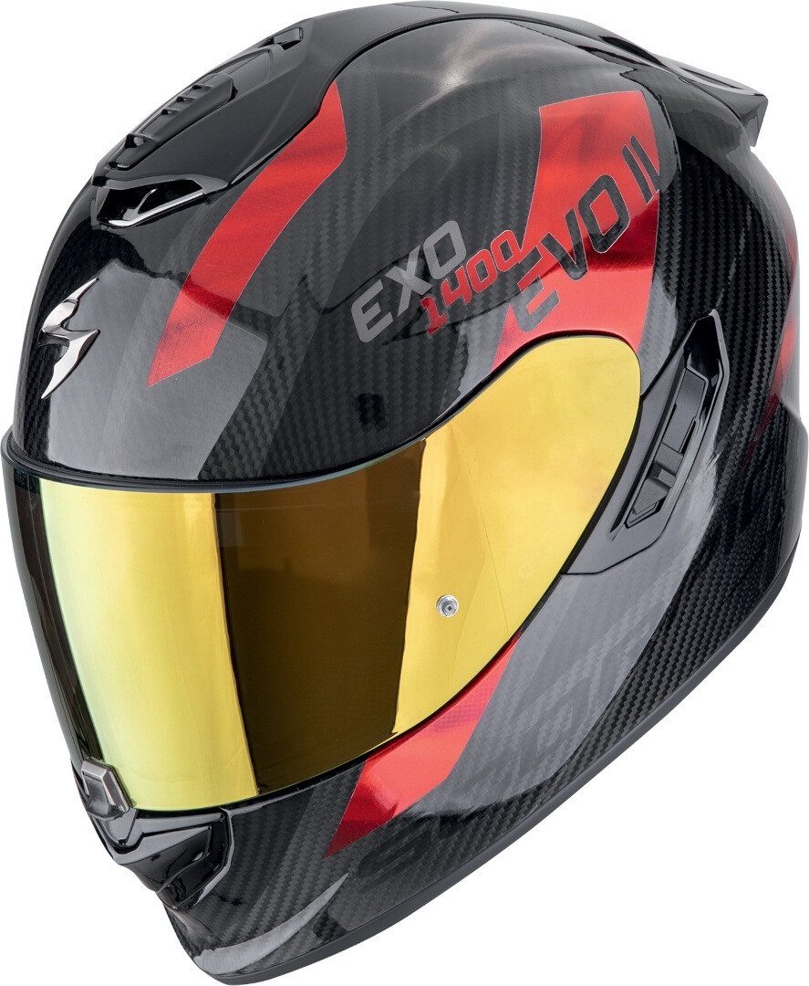 Motorradhelm EXO-1400 Evo II Carbon Air Platted Helm