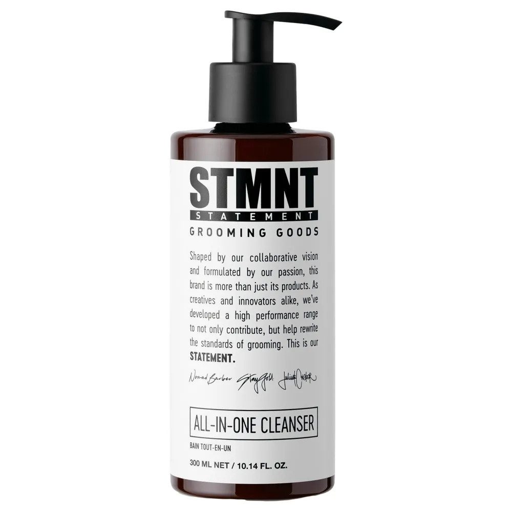 Schwarzkopf Professional Haarshampoo STMNT All-in-One Cleanser 750 ml Shampoo und Duschgel mit Menthol, 1-tlg., Reduziert Haarbruch sichtbar bereits nach wenigen Anwendungen