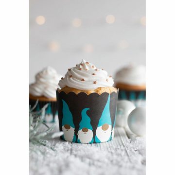 STÄDTER Muffinform Cupcake Wichtel Maxi 12 Stück Papier