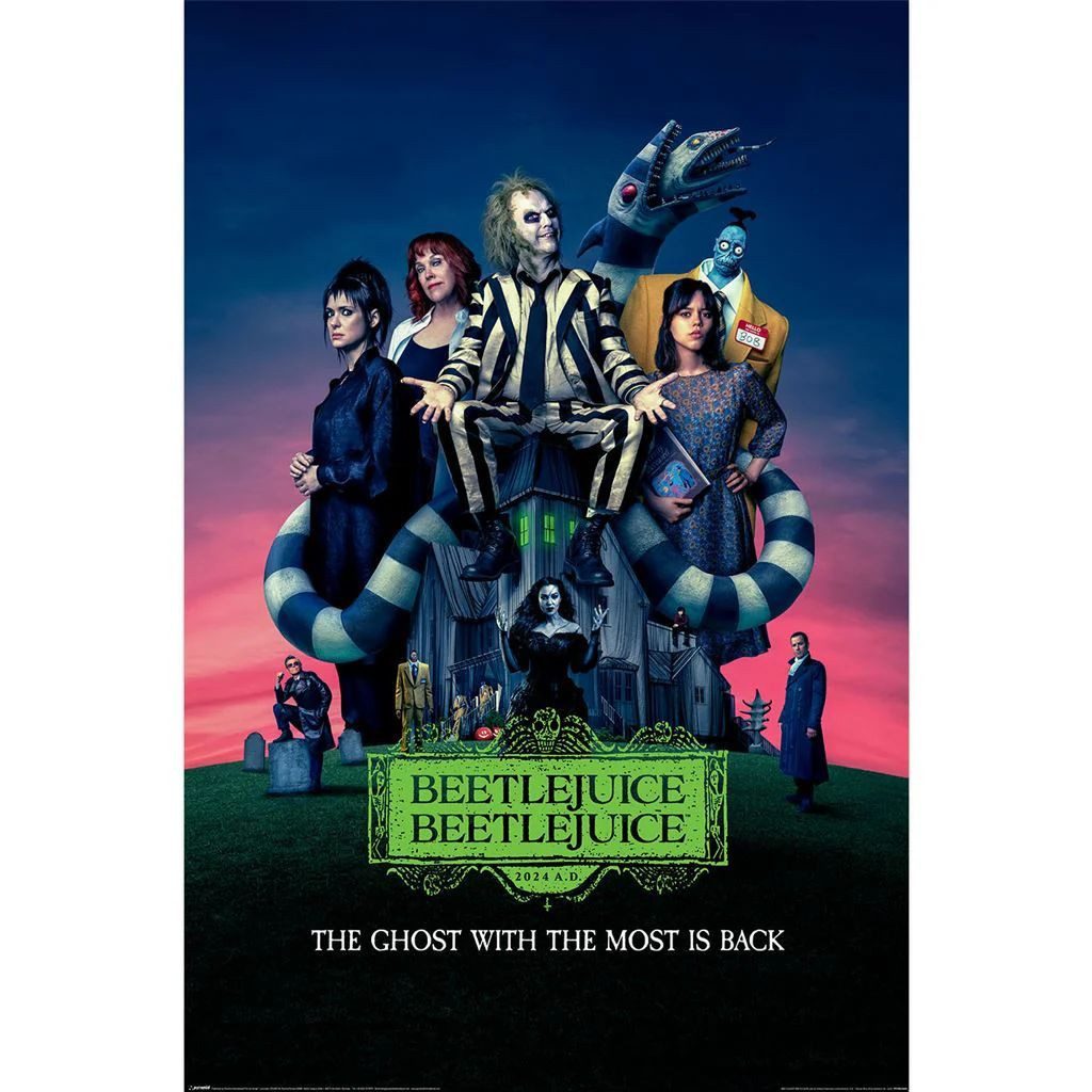PYRAMID Poster Beetlejuice 2 Poster Filmplakat 61 x 91,5 cm