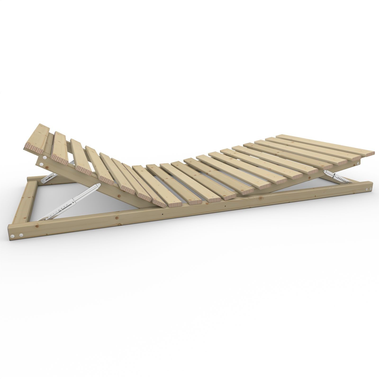Lattenrost Ergonomischer Holzrahmen Kopf und Fußteil verstellbar ''Ergo-Eva'' 70, TUGA-Holztech – Bild 5 von 5