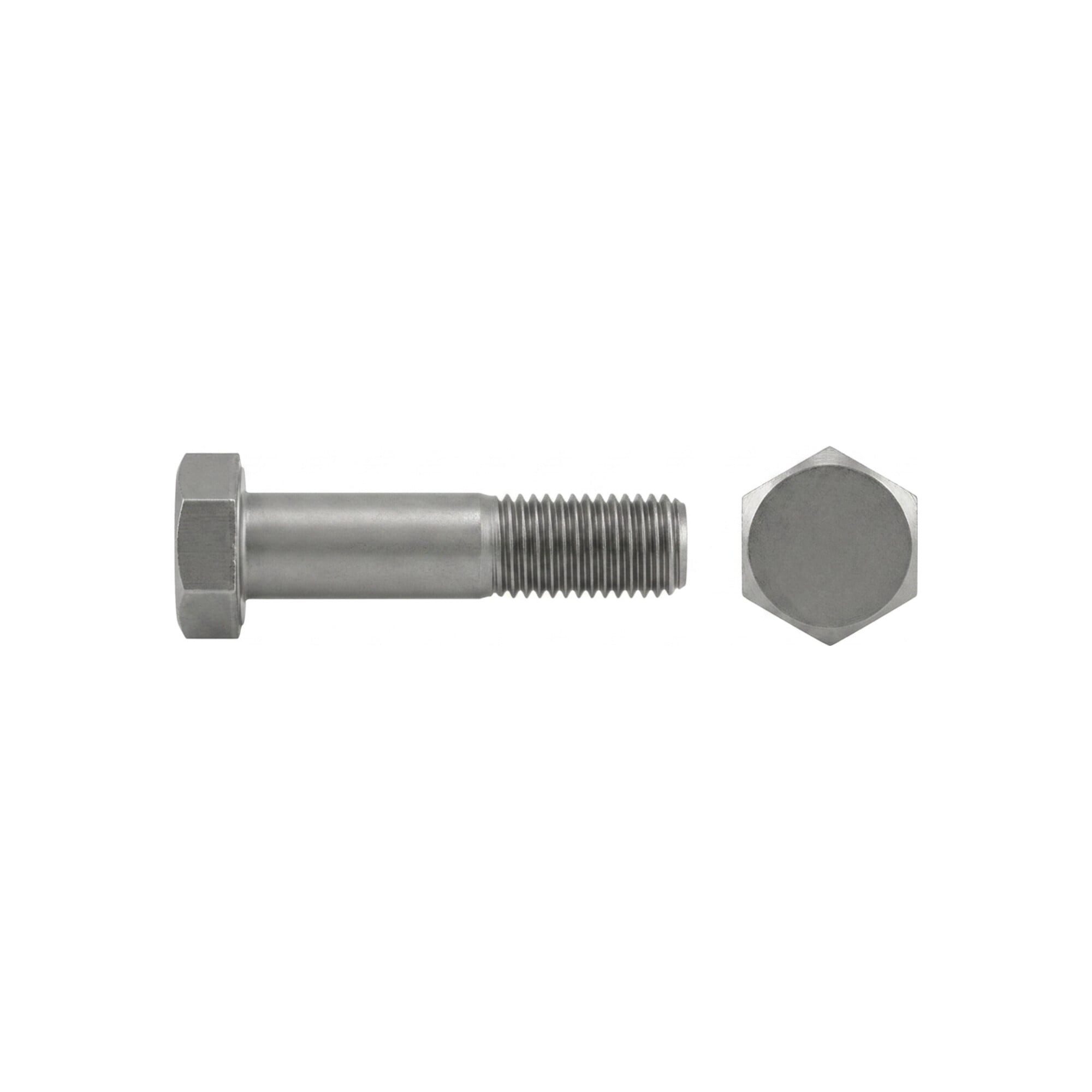Contorion Passschraube DIN 609 Sechskant-Passschraube M16x60 Stahl 8.8 blank m. Gewindezapfen