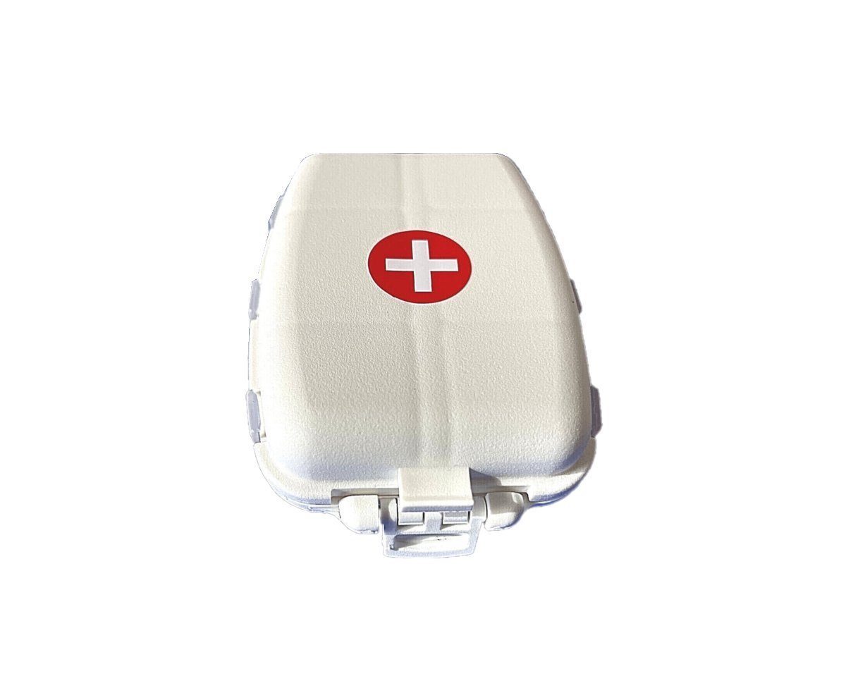 Anplast Angelkoffer Tablettenbox 4Tage 12 Kammerbehälter Taschenbox Aufteilung Medizin | 