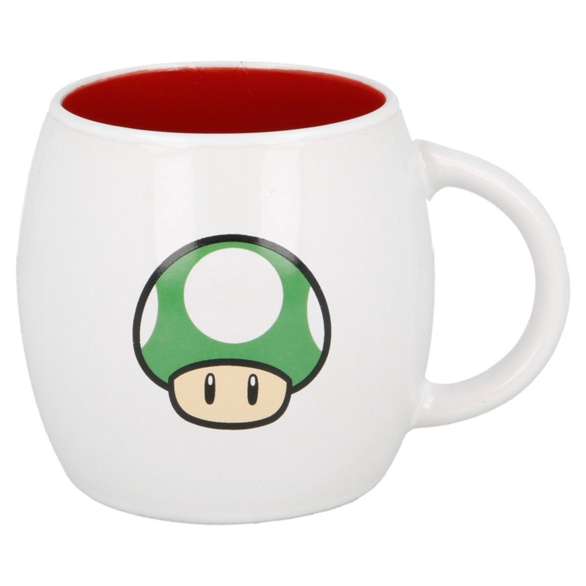 Super Mario Tasse Kaffeetasse 380 ml mit Geschenkverpackung 13 oz, Keramik