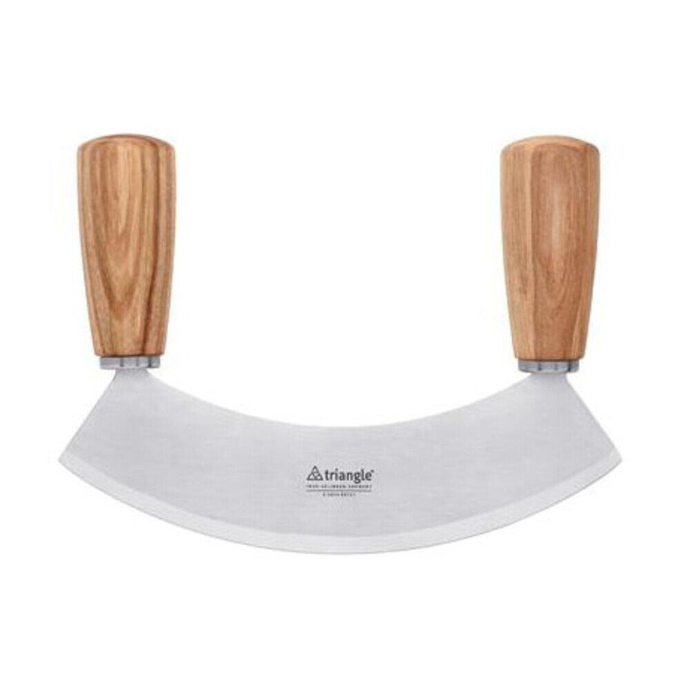 TRIANGLE Wiegemesser Wiegemesser einschneidig 18 cm Esche, Wiegemesser einschneidig, 18,00cm, Esche