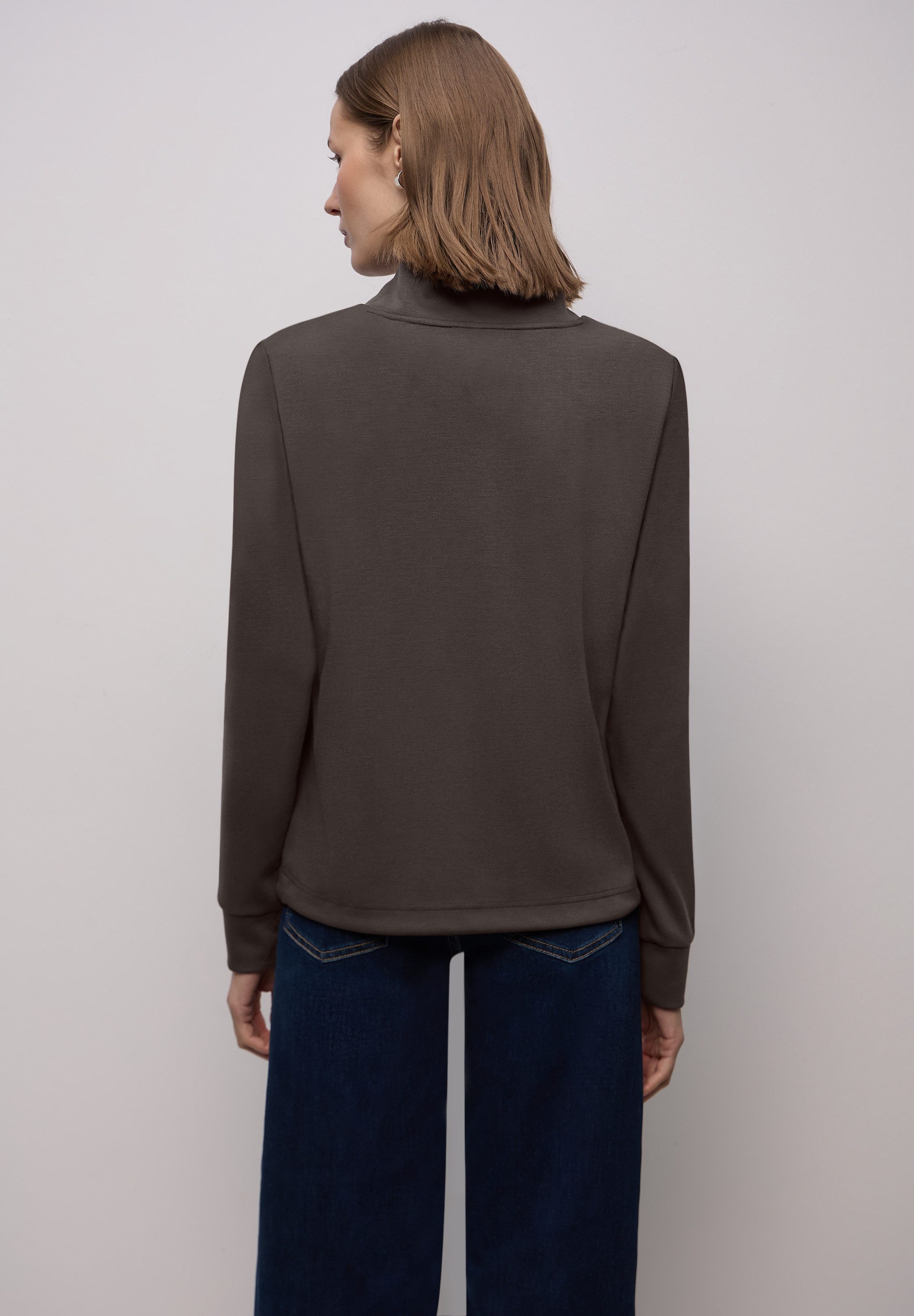 STREET ONE Cardigan mit Tunnelzug am Saum