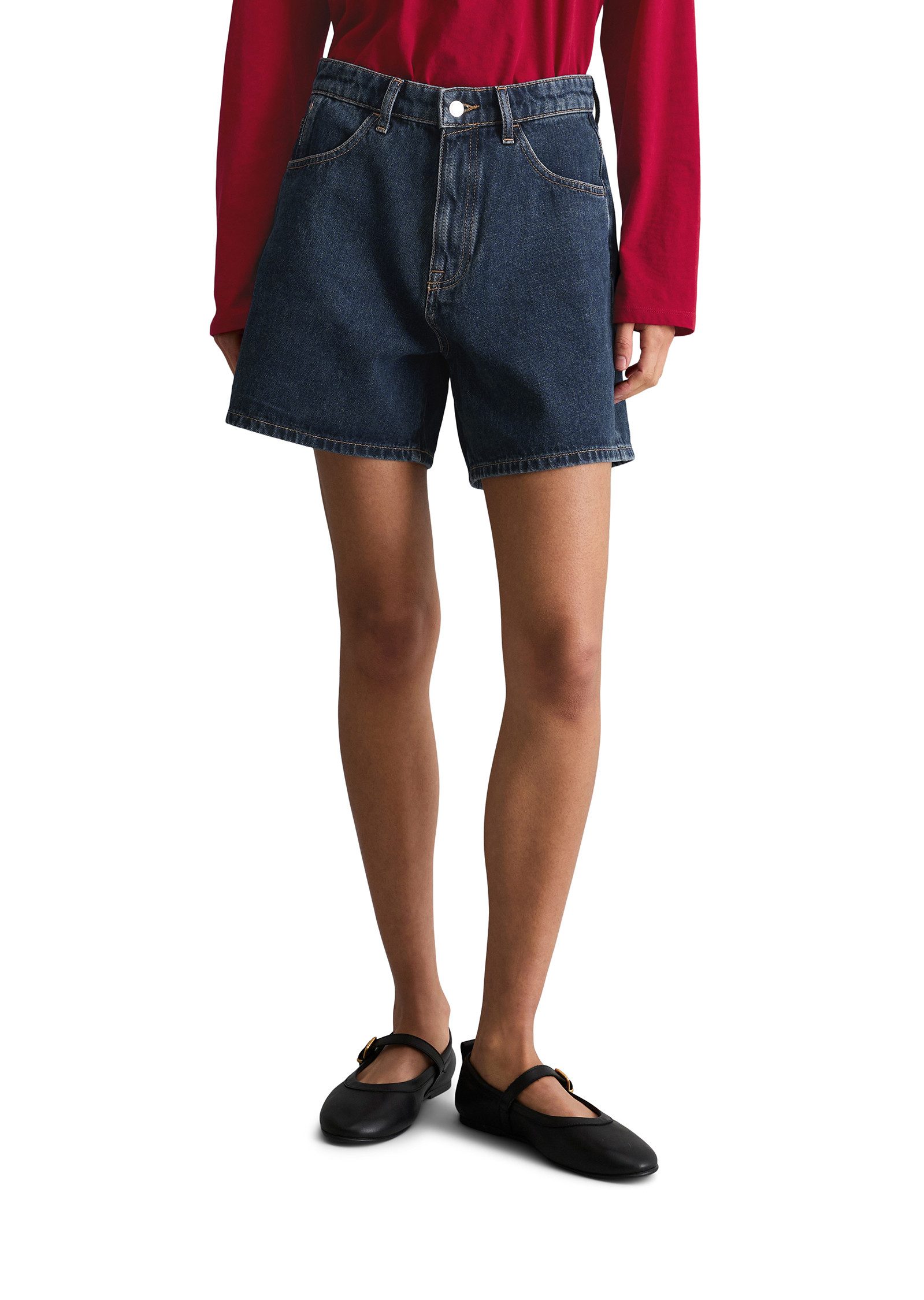 Marc O'Polo DENIM Shorts aus Rigid Denim