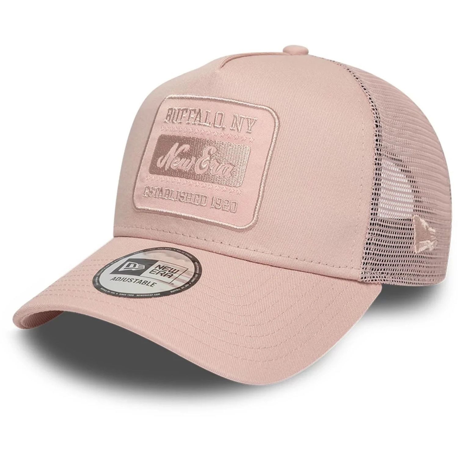 New Era Trucker Cap AFrame Trucker TONAL PATCH