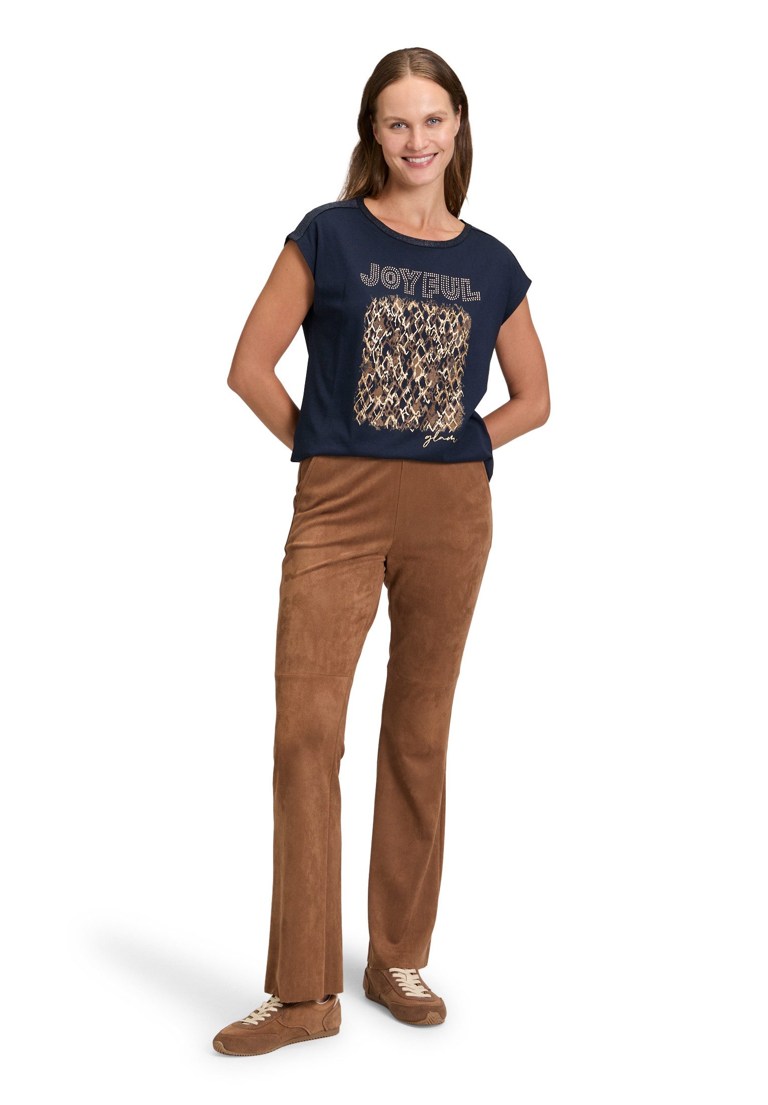 Betty Barclay Kurzarmshirt Damen mit U-Boot-Ausschnitt (1-tlg)