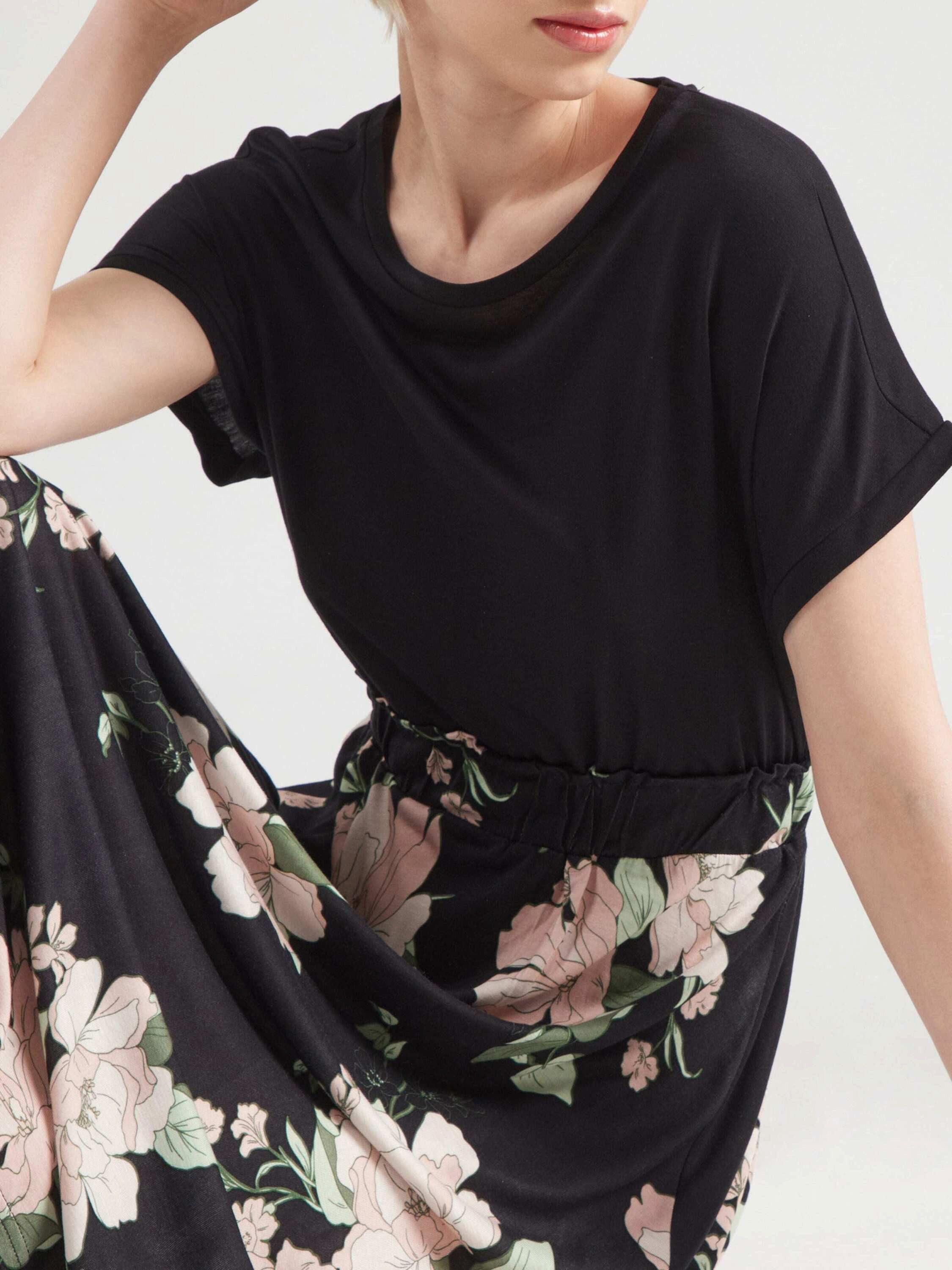 ONLY Midikleid ONLBENTHE (1-tlg) Drapiert/gerafft