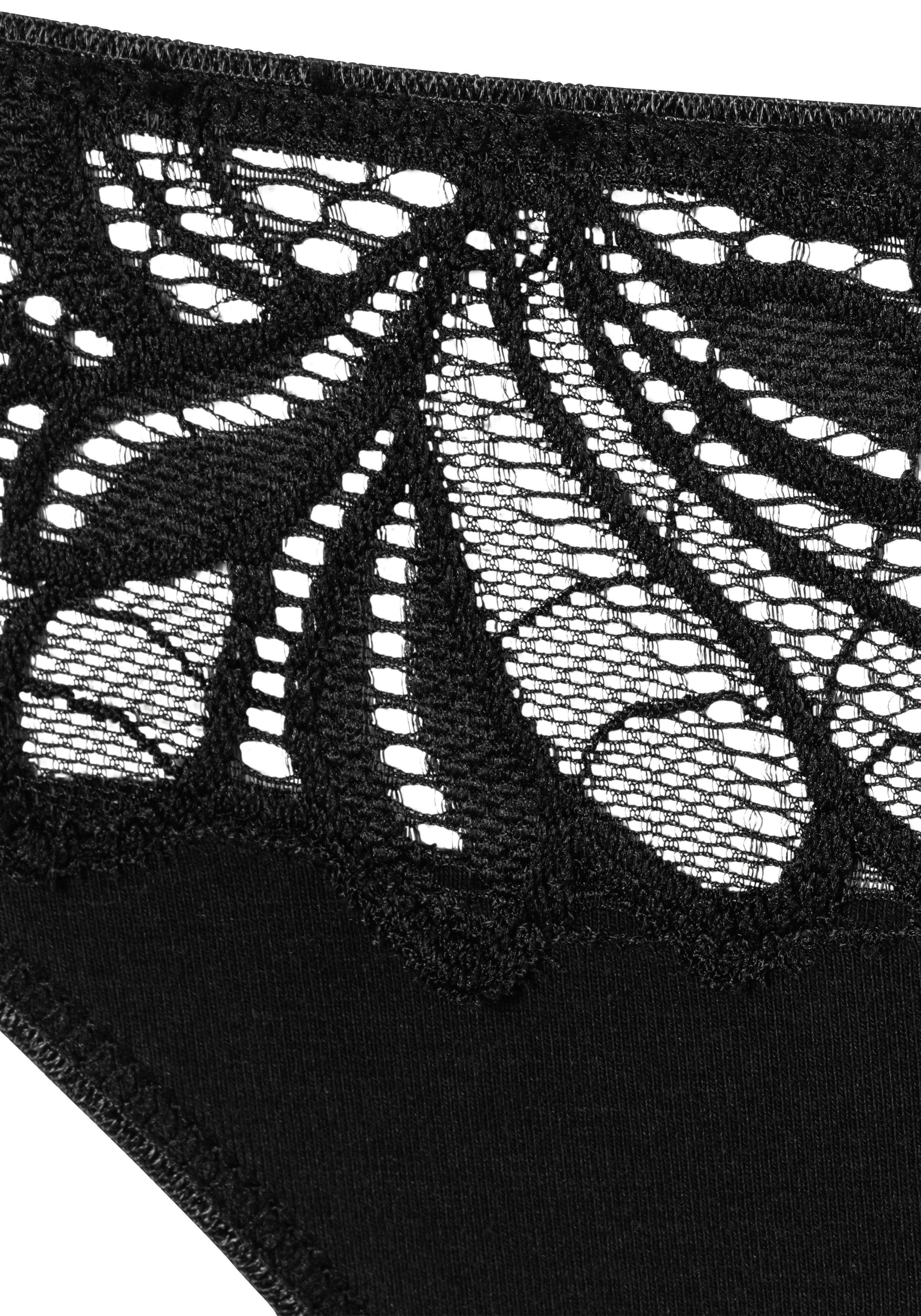 Vivance String (Packung, aus Baumwoll-Qualität 5-St) schwarz elastischer
