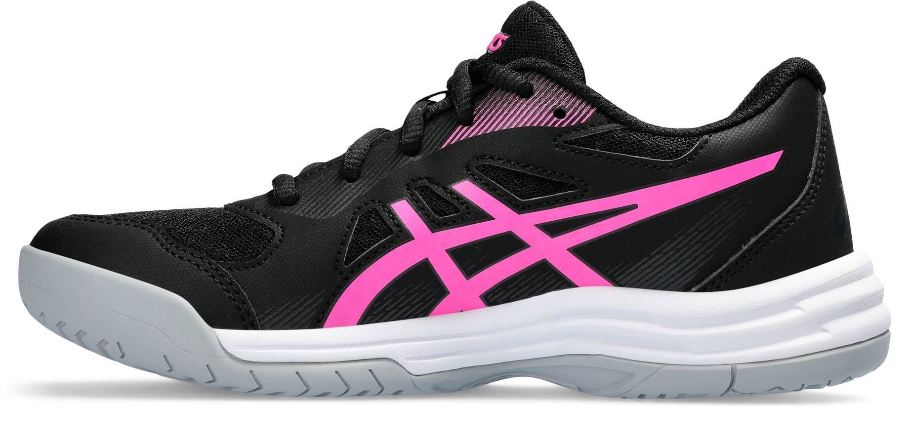 Asics Kinder (976) GS 5 Tennisschuh Indoor Tennisschuhe UPCOURT schwarz/pink