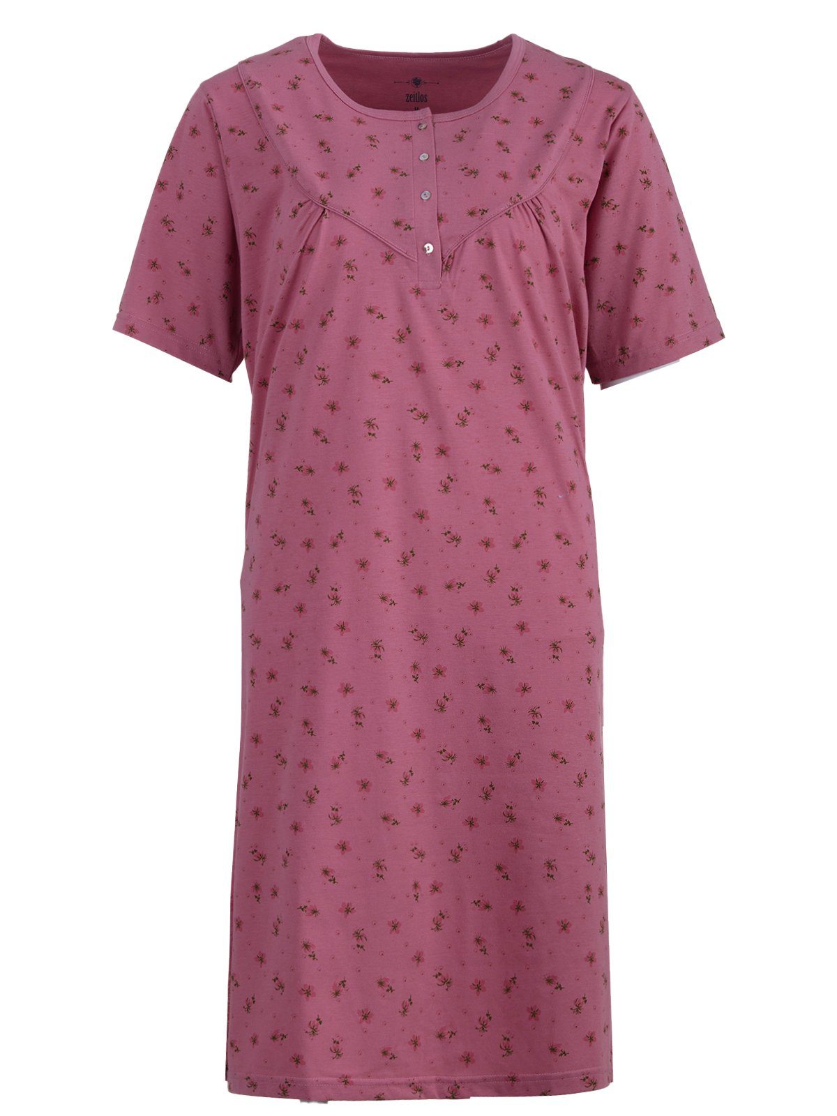 zeitlos Nachthemd Nachthemd Kurzarm - Blumen günstig online kaufen