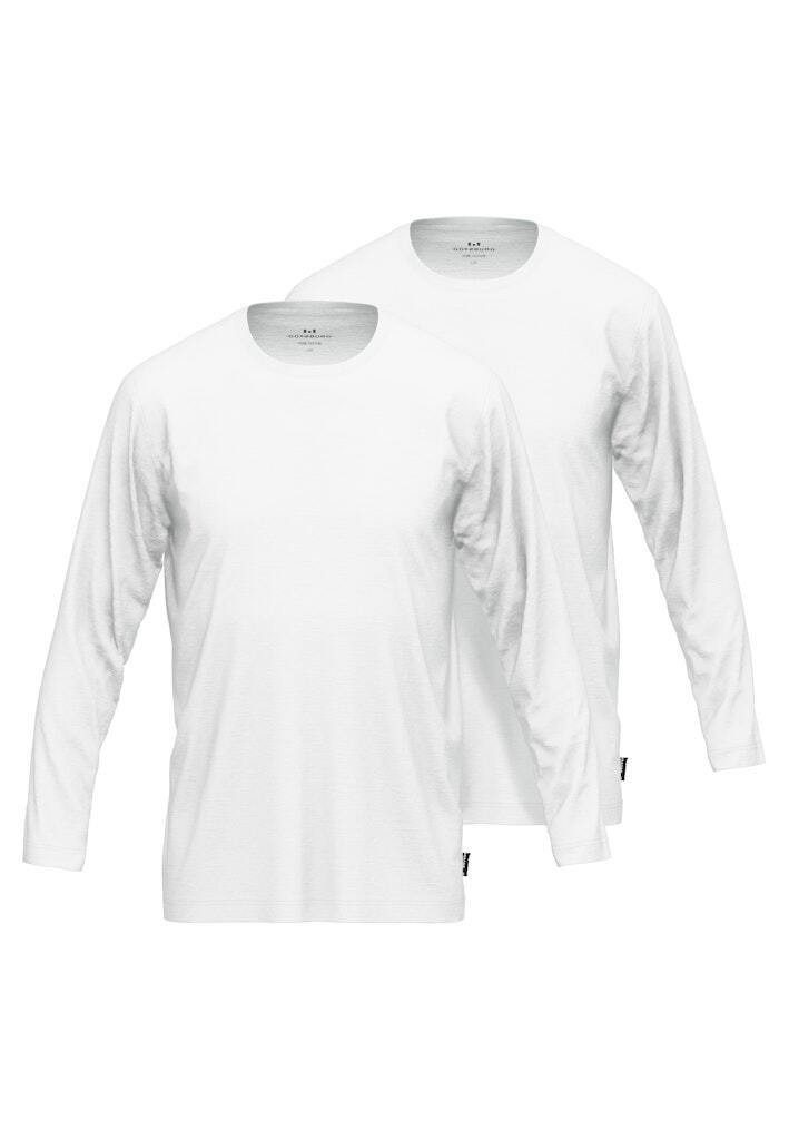 GÖTZBURG Unterhemd California Long Shirt 743495 (4er Vorteilspack) Single Jersey Qualität