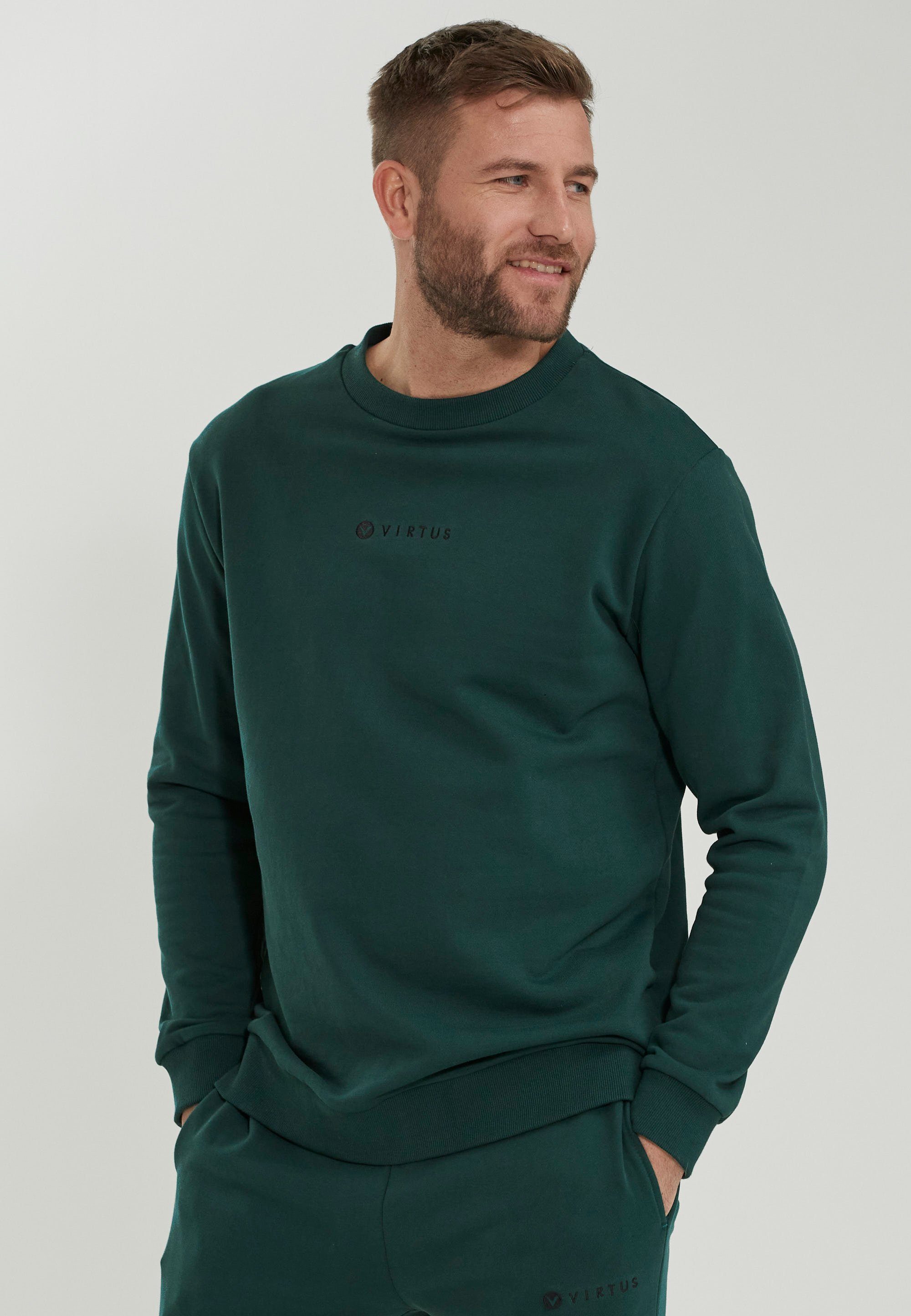 Sweatshirt Baumwoll-Touch Hotown grün Virtus mit