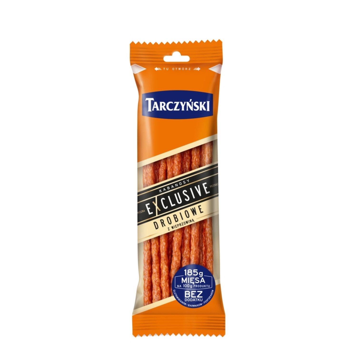 Tarczyński Knabberei Geflügelkabanos mit Schweinefleisch, 1 x 105 g